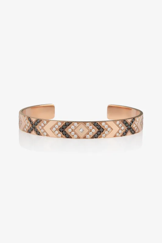 Friendship Diamond Lozenge Cuff 8mm made by SPRWMN