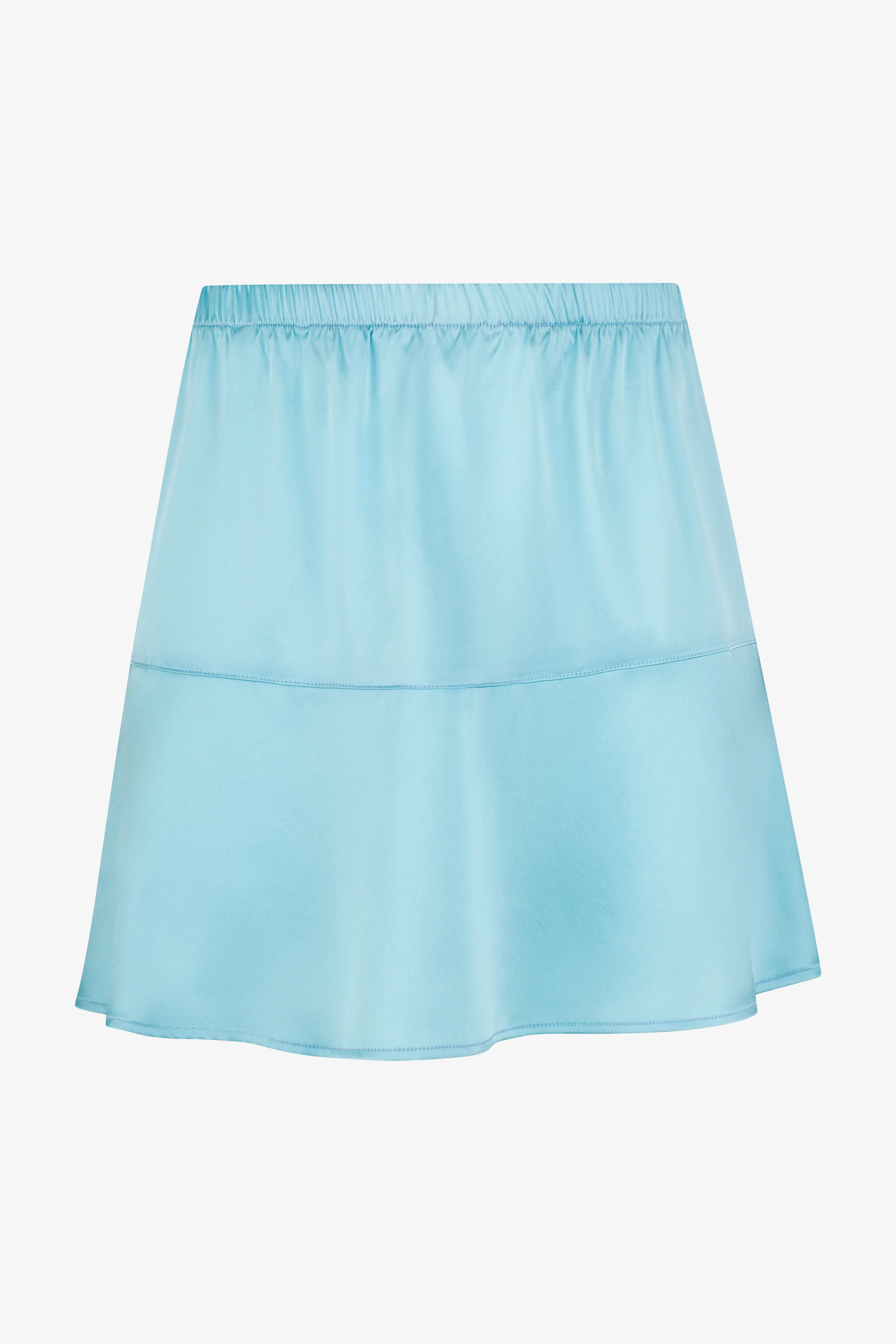 Mary Jane Silk Charmeuse Mini Skirt sold by SPRWMN product image thumbnail 3