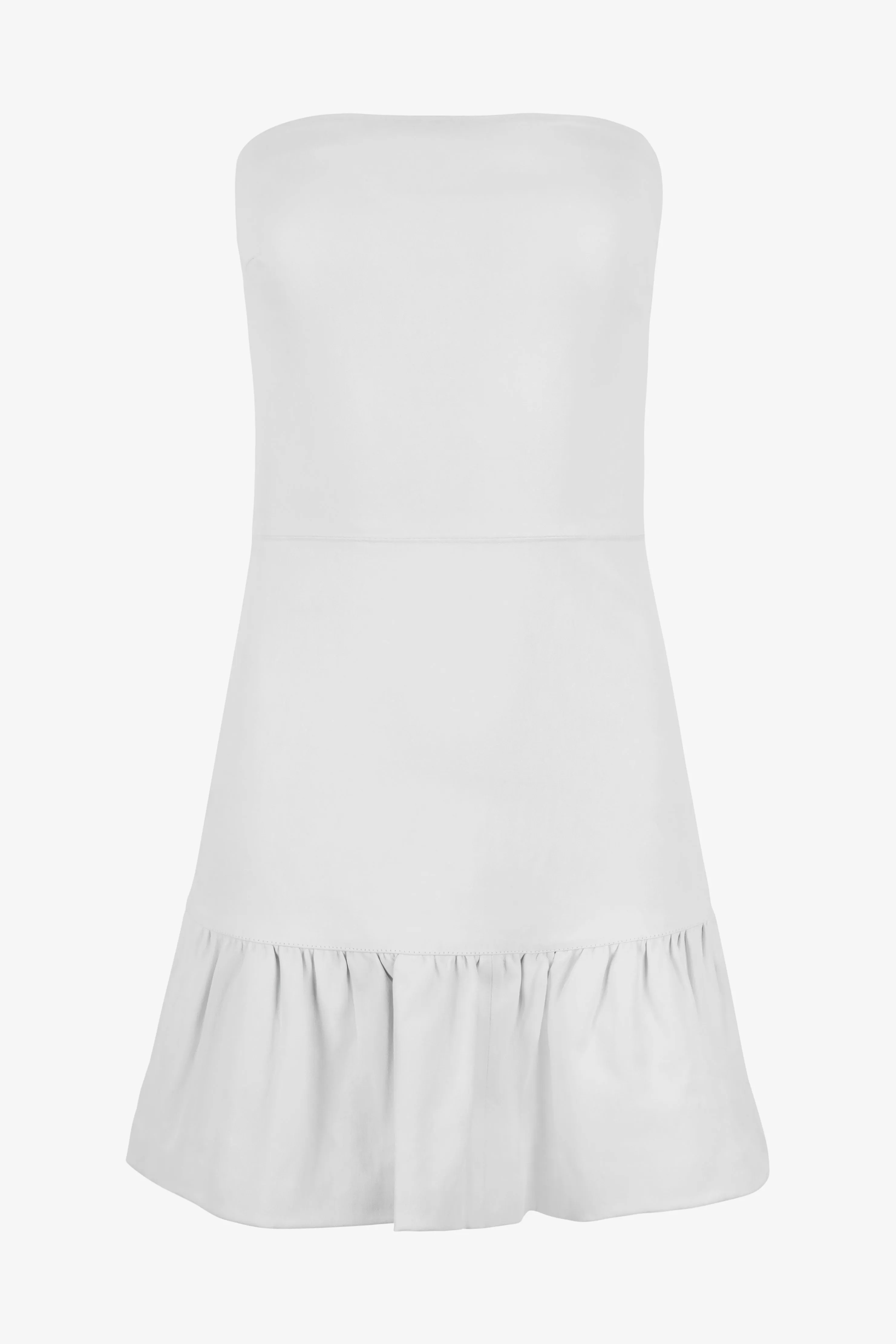 Mary Jane Leather Mini Dress sold by SPRWMN product image thumbnail 5