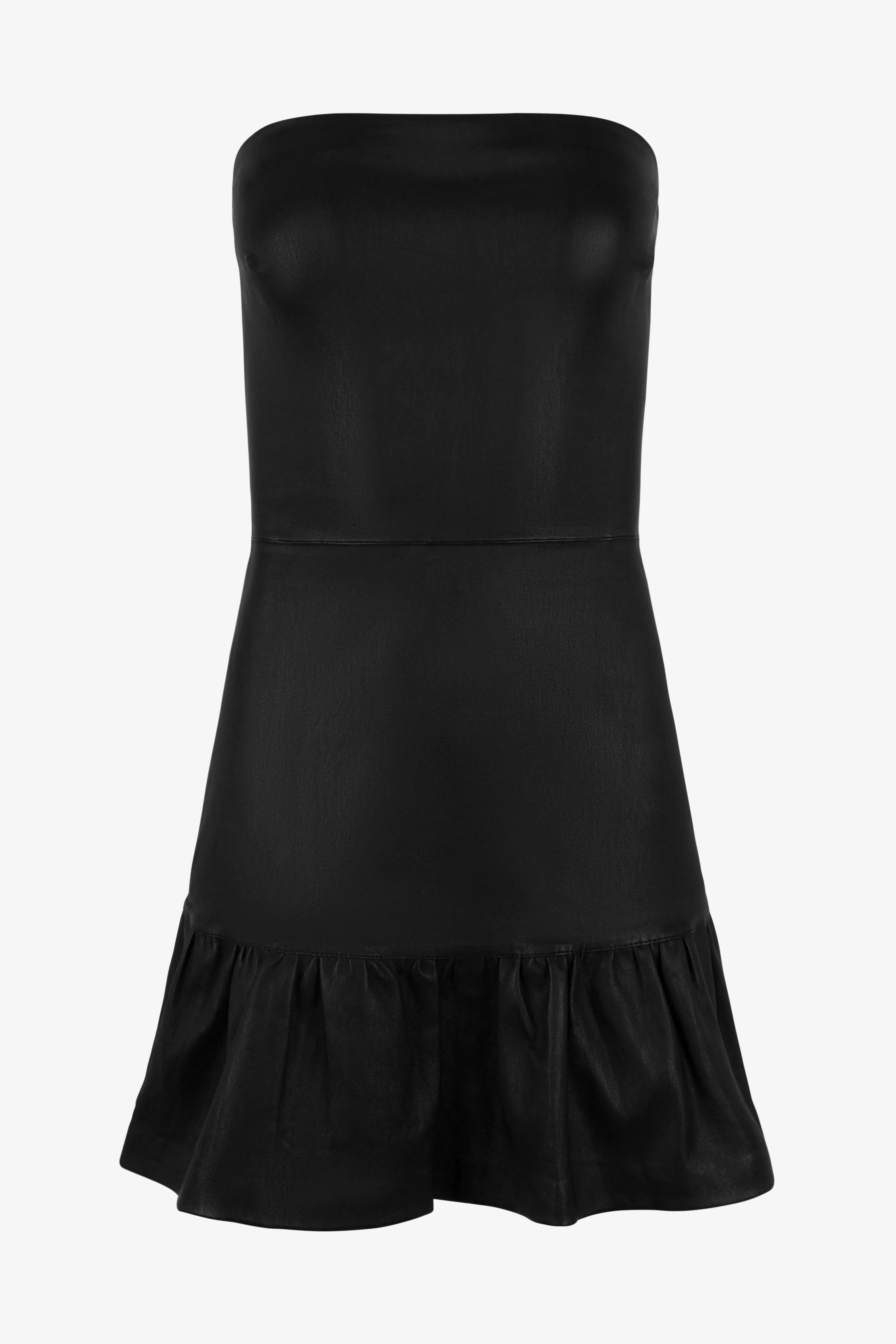 Mary Jane Leather Mini Dress sold by SPRWMN product image thumbnail 5