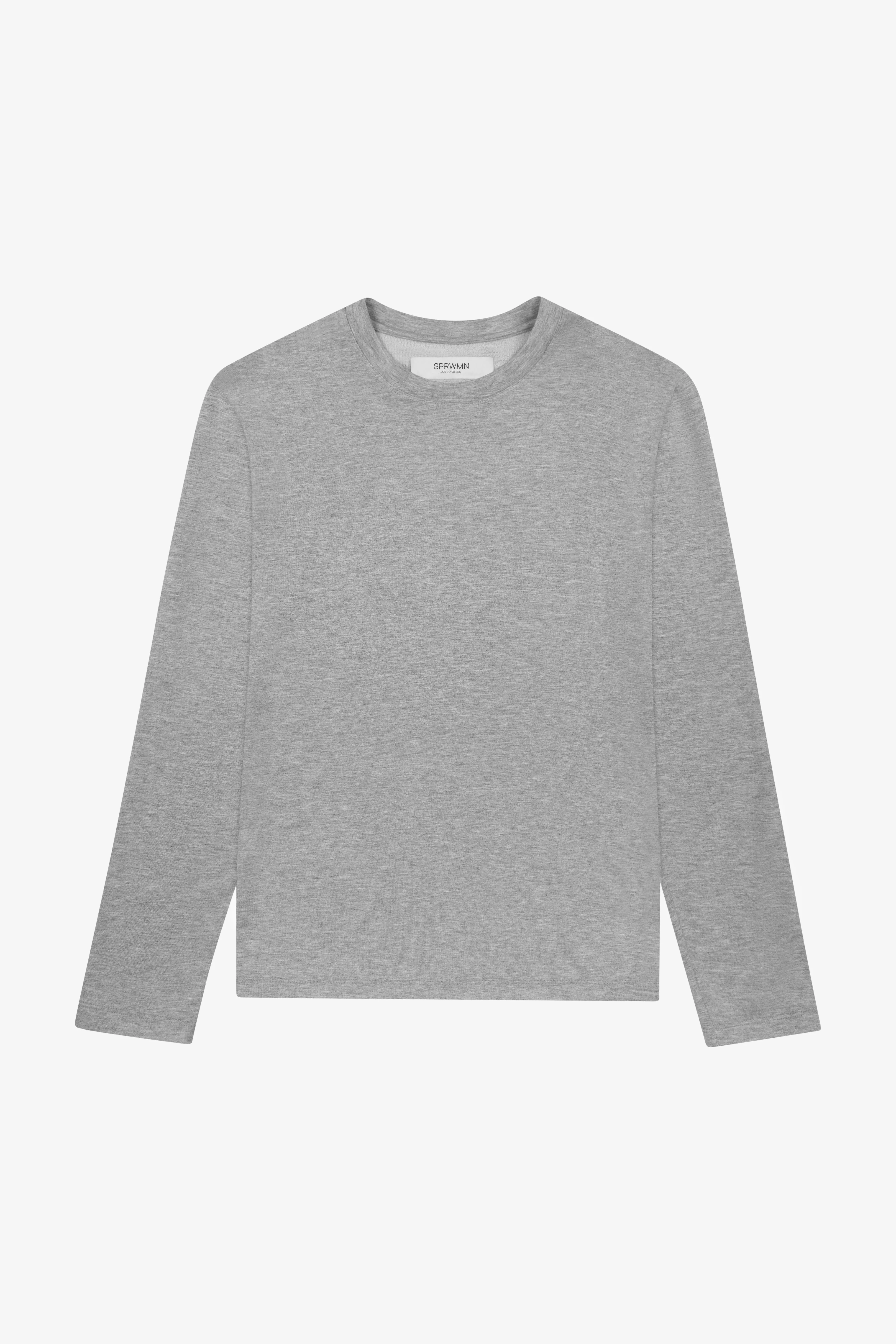 Viscose French Terry Long Sleeve Oversized Tee sold by SPRWMN product image thumbnail 3