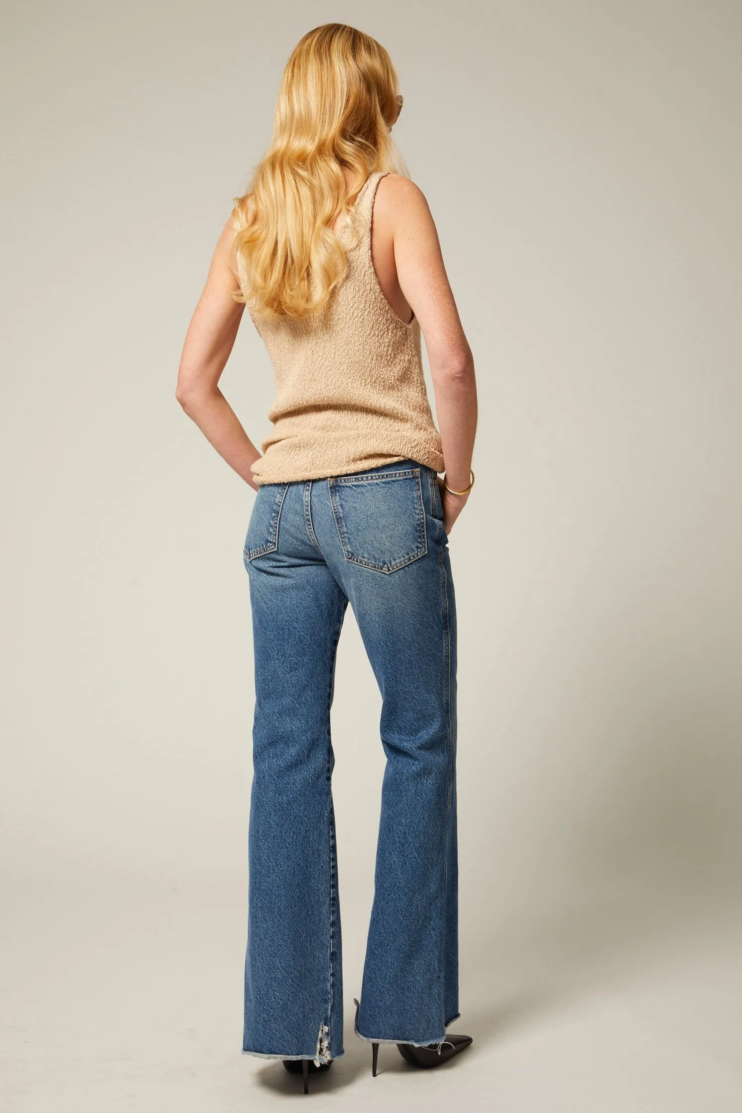 Camille Cotton Bouclé Tank sold by SPRWMN product image thumbnail 3