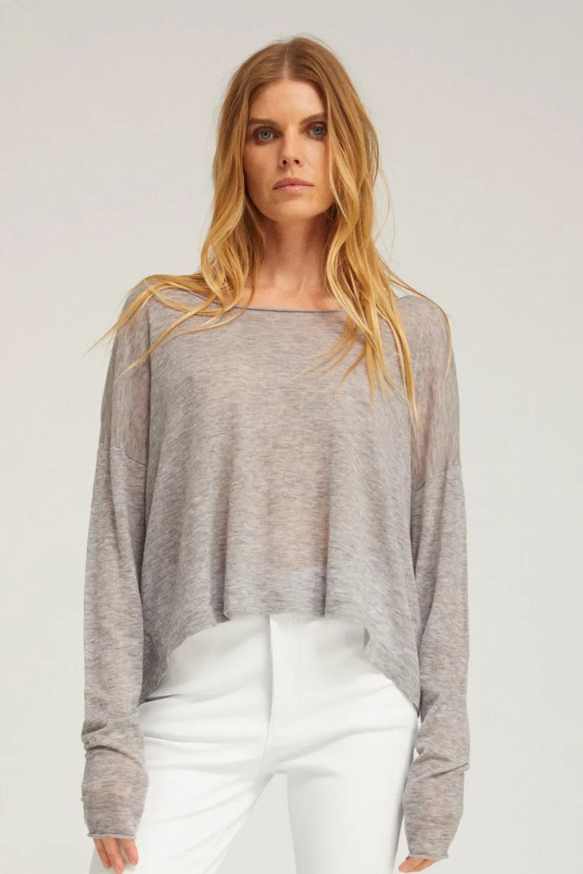Tissue Off Shoulder Sweater sold by SPRWMN