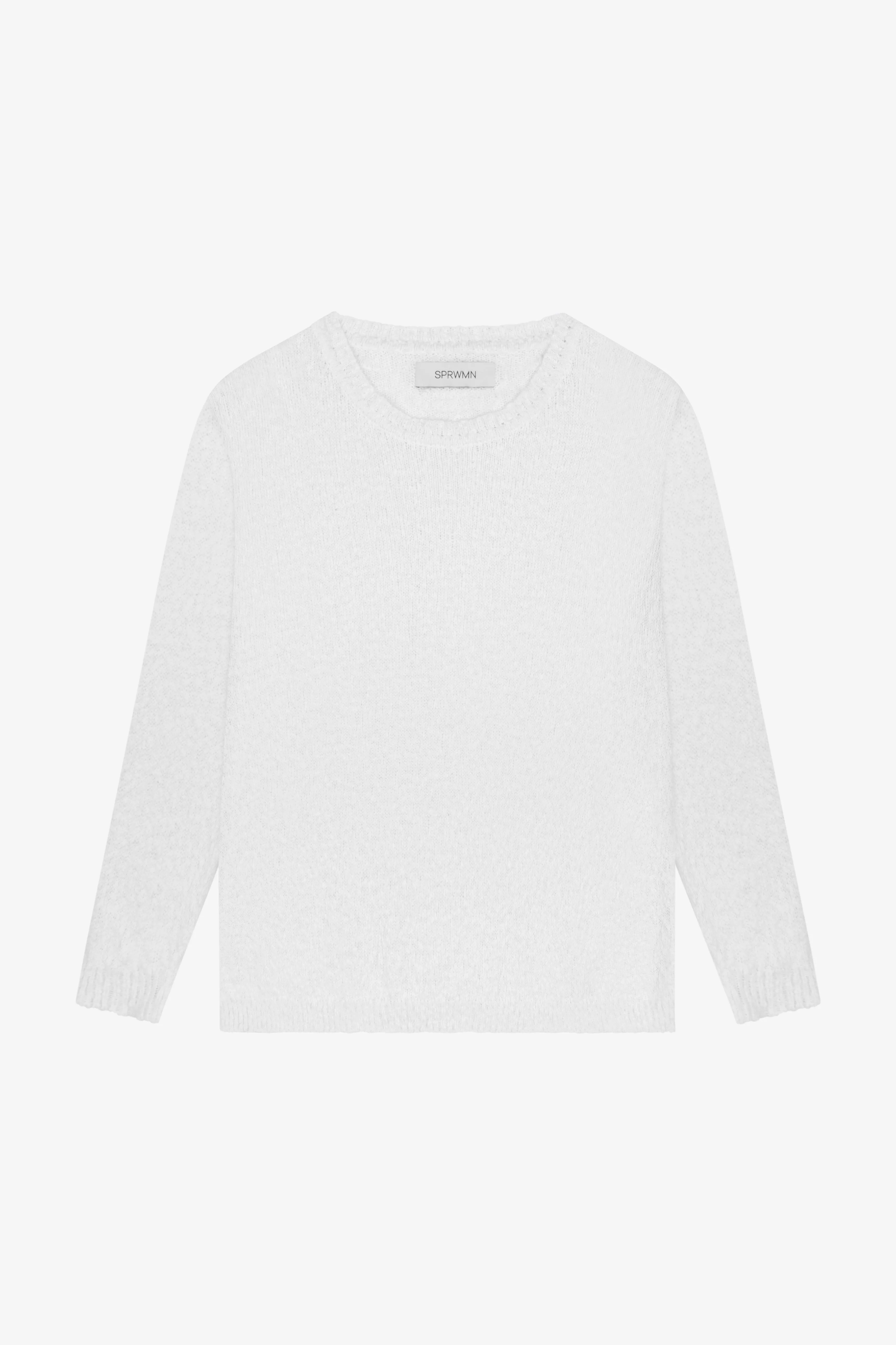 Jade Cotton Bouclé Sweater sold by SPRWMN product image thumbnail 4