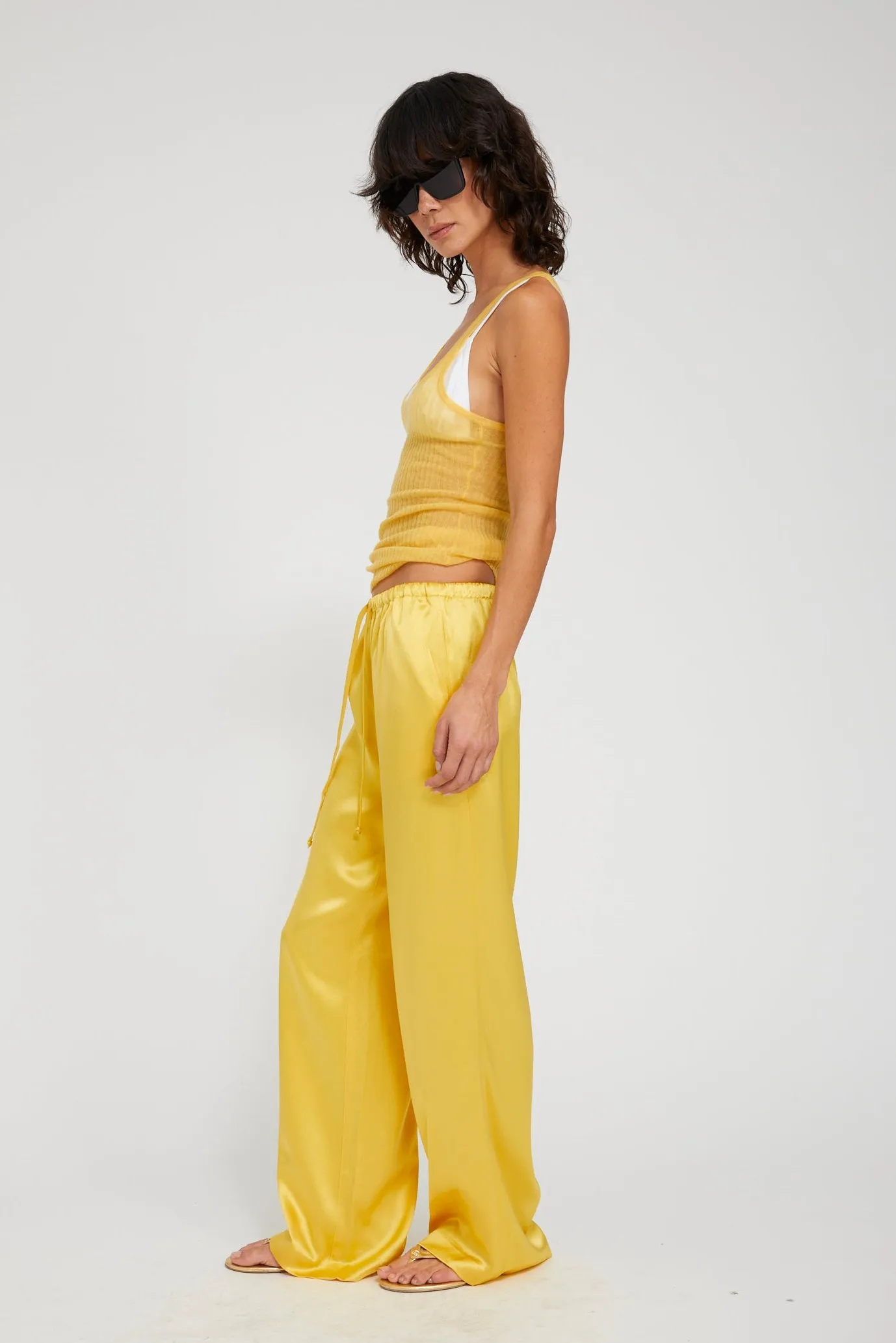 Kauai Silk Charmeuse Pants sold by SPRWMN product image thumbnail 2