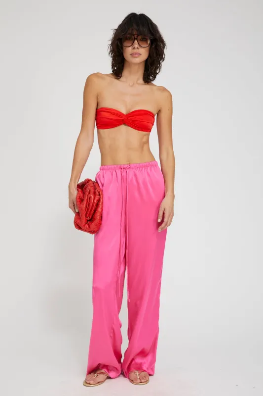 Kauai Silk Charmeuse Pants made by SPRWMN