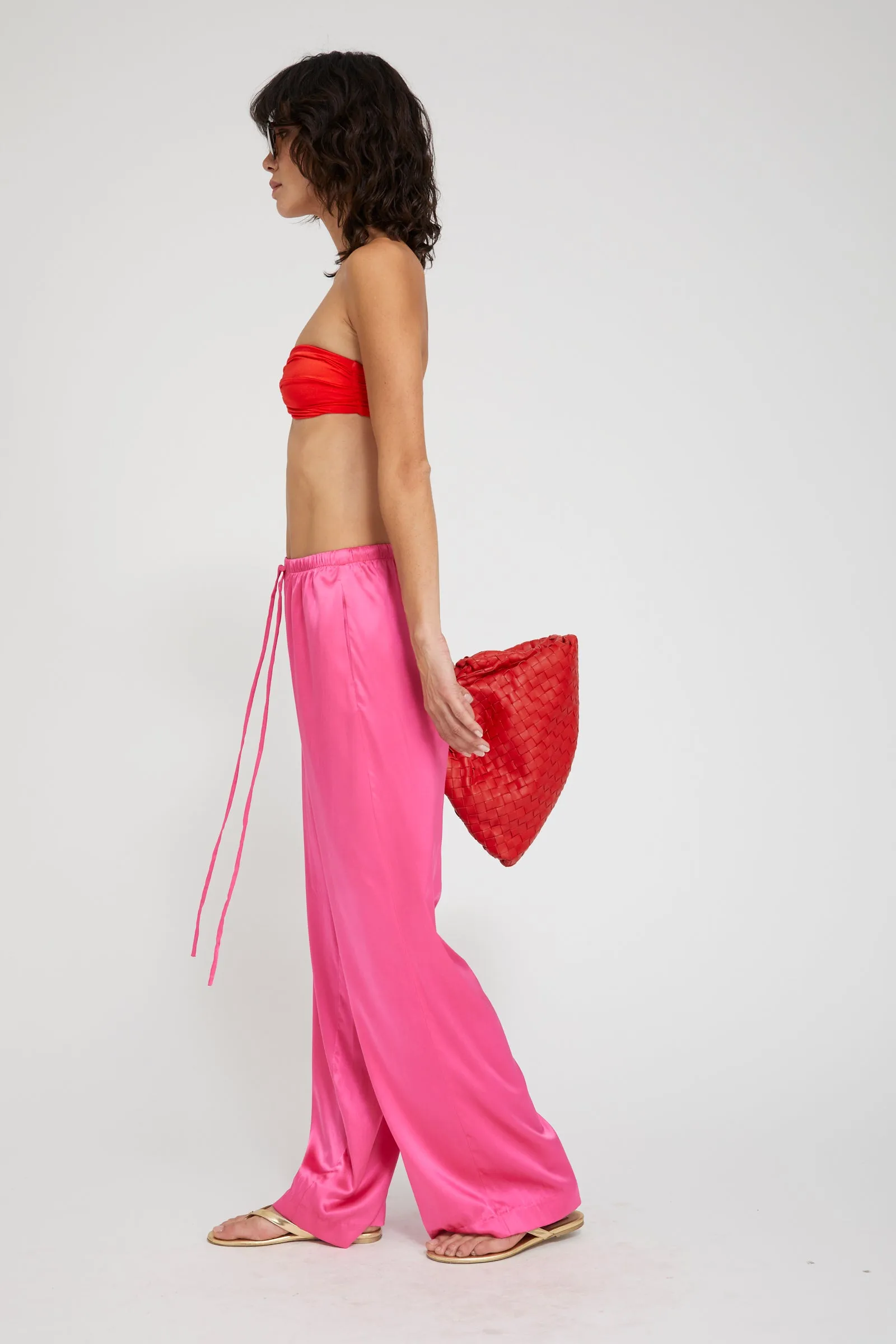 Kauai Silk Charmeuse Pants sold by SPRWMN product image thumbnail 3