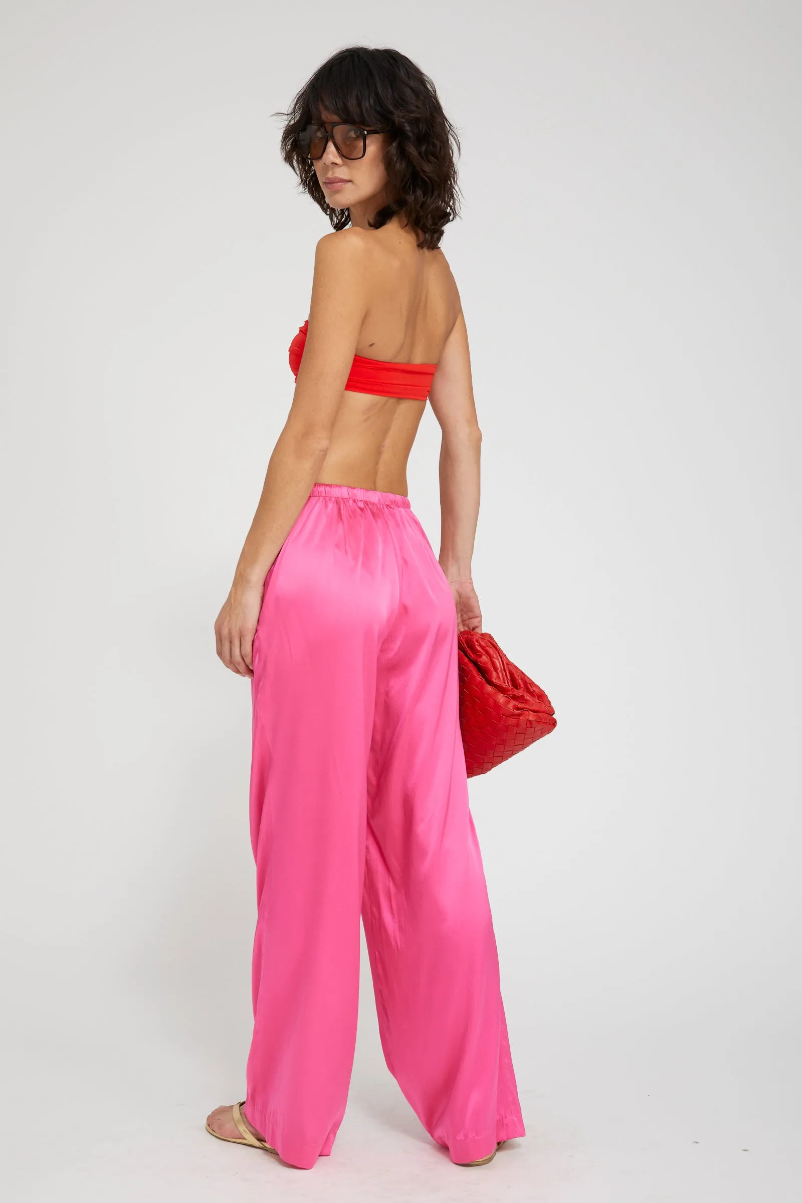 Kauai Silk Charmeuse Pants sold by SPRWMN product image thumbnail 4