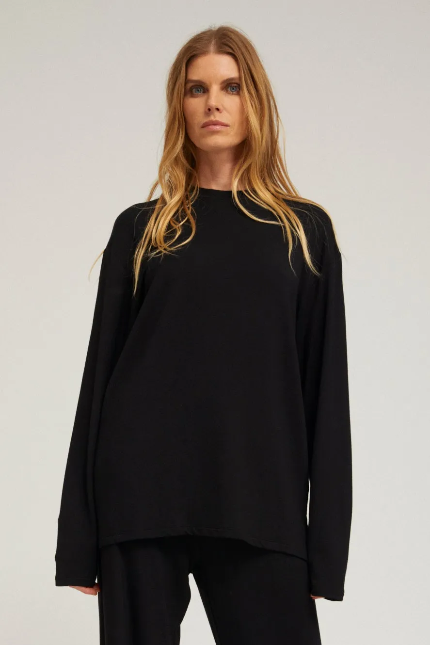 Light French Terry Long Sleeve Oversized Tee sold by SPRWMN
