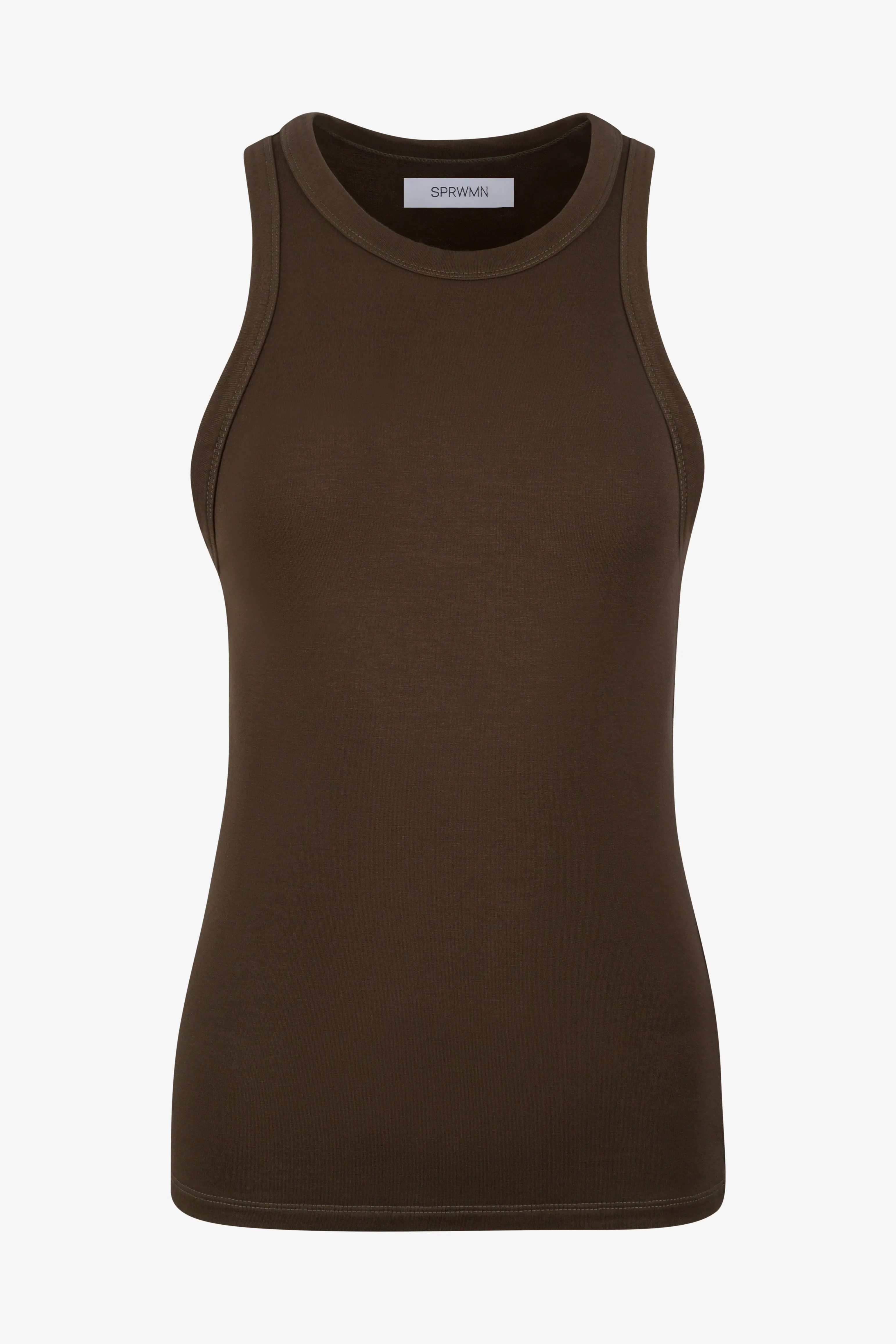Light French Terry Racer Tank sold by SPRWMN