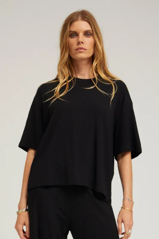 Viscose French Terry Boxy Tee made by SPRWMN
