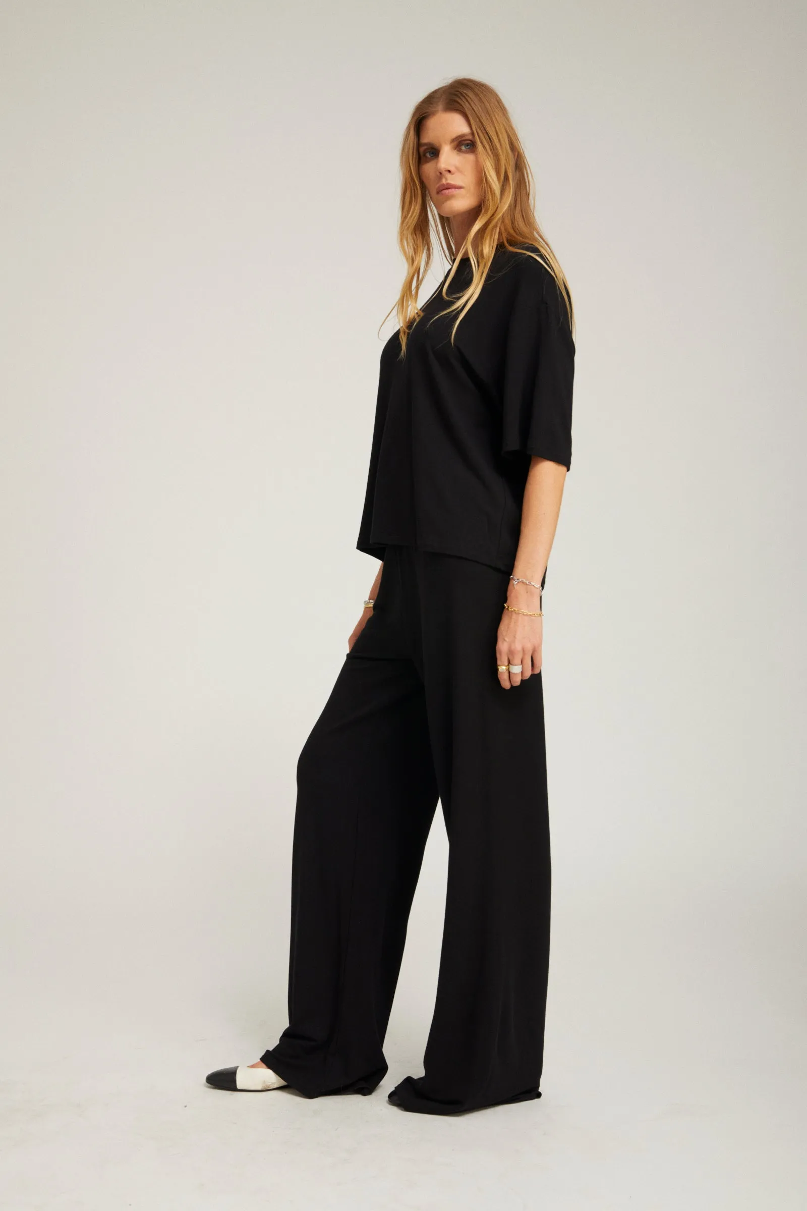 Viscose French Terry Boxy Tee sold by SPRWMN product image thumbnail 3