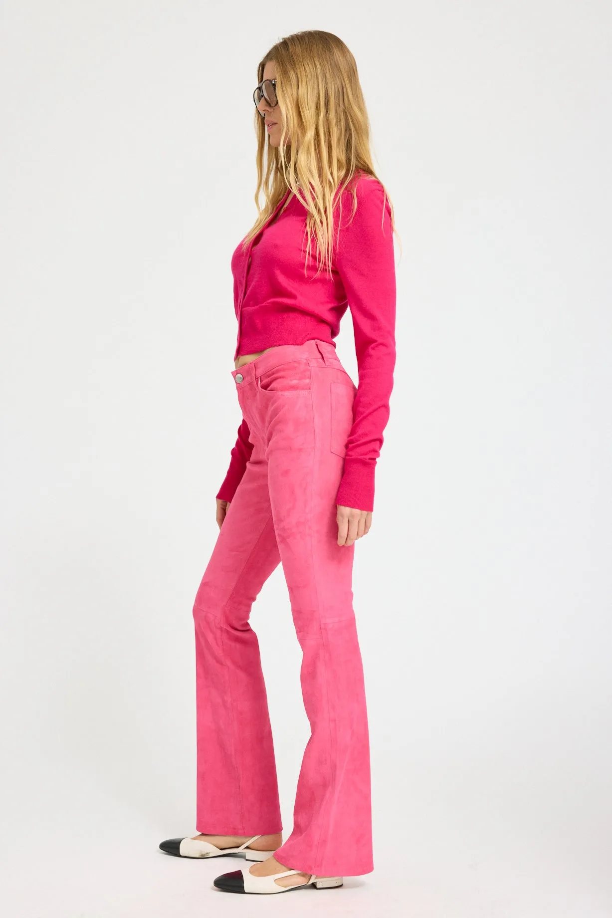 Suede 5 Pocket Micro Flare sold by SPRWMN product image thumbnail 3