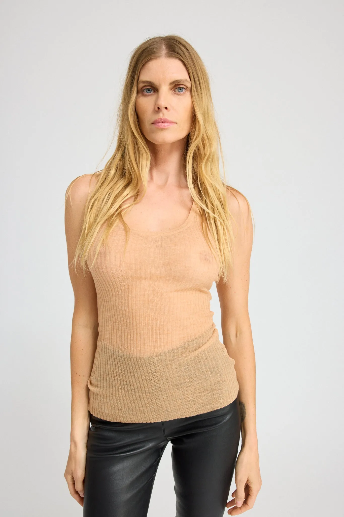 Tissue Scoop Neck Tank sold by SPRWMN product image thumbnail 2
