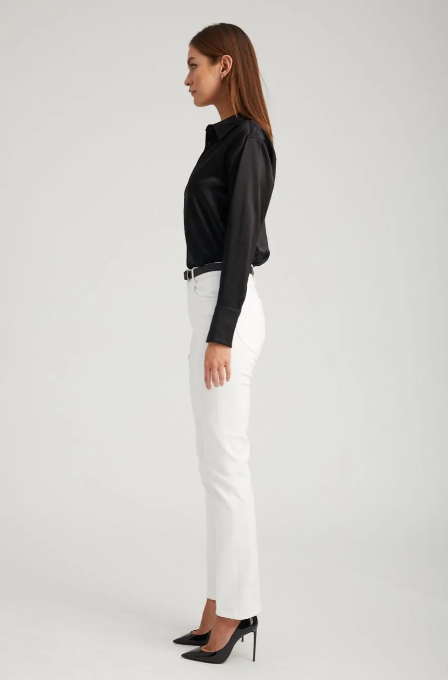 Silk Fitted Button Down sold by SPRWMN product image thumbnail 2