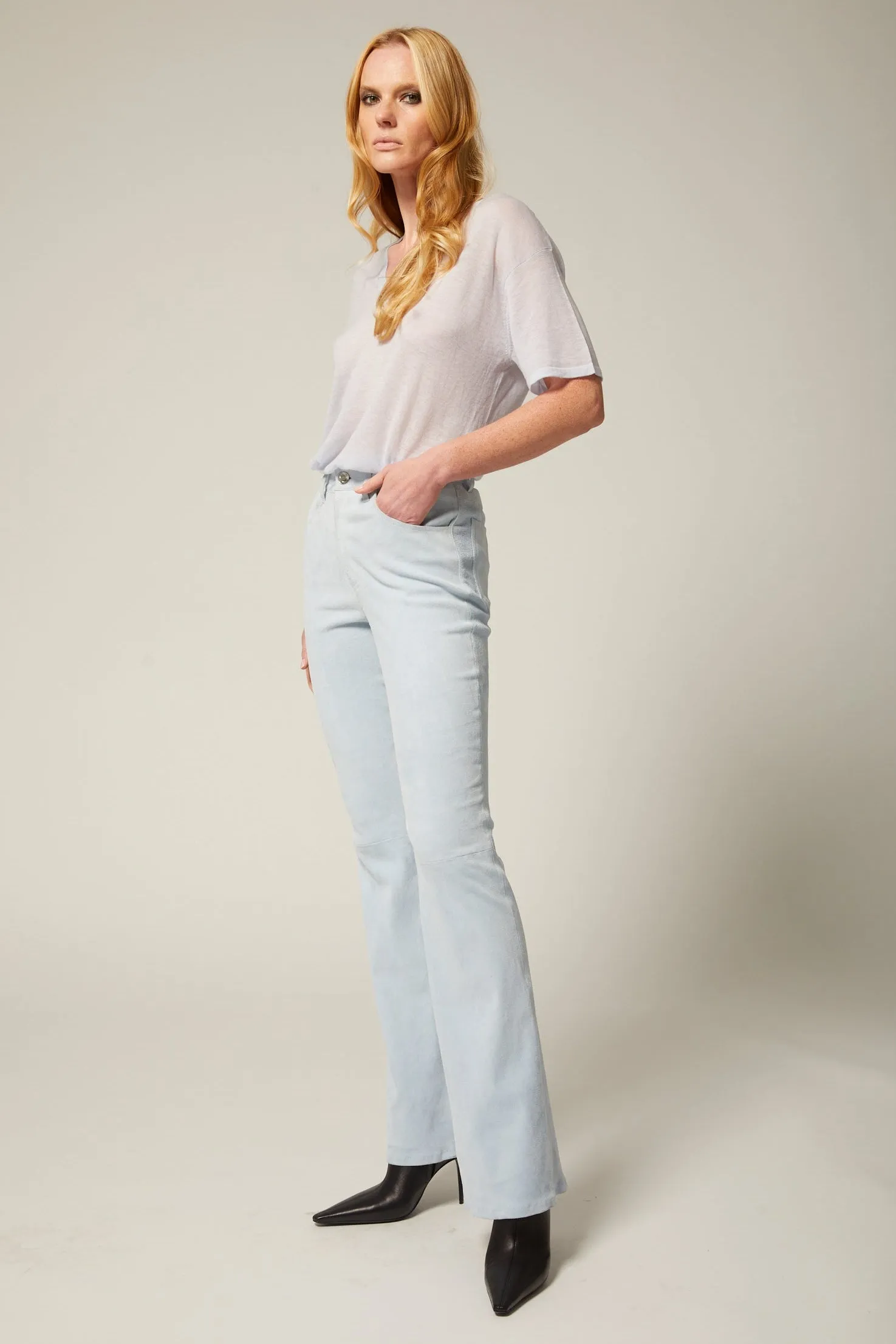 Tissue V Neck Tee sold by SPRWMN product image thumbnail 2