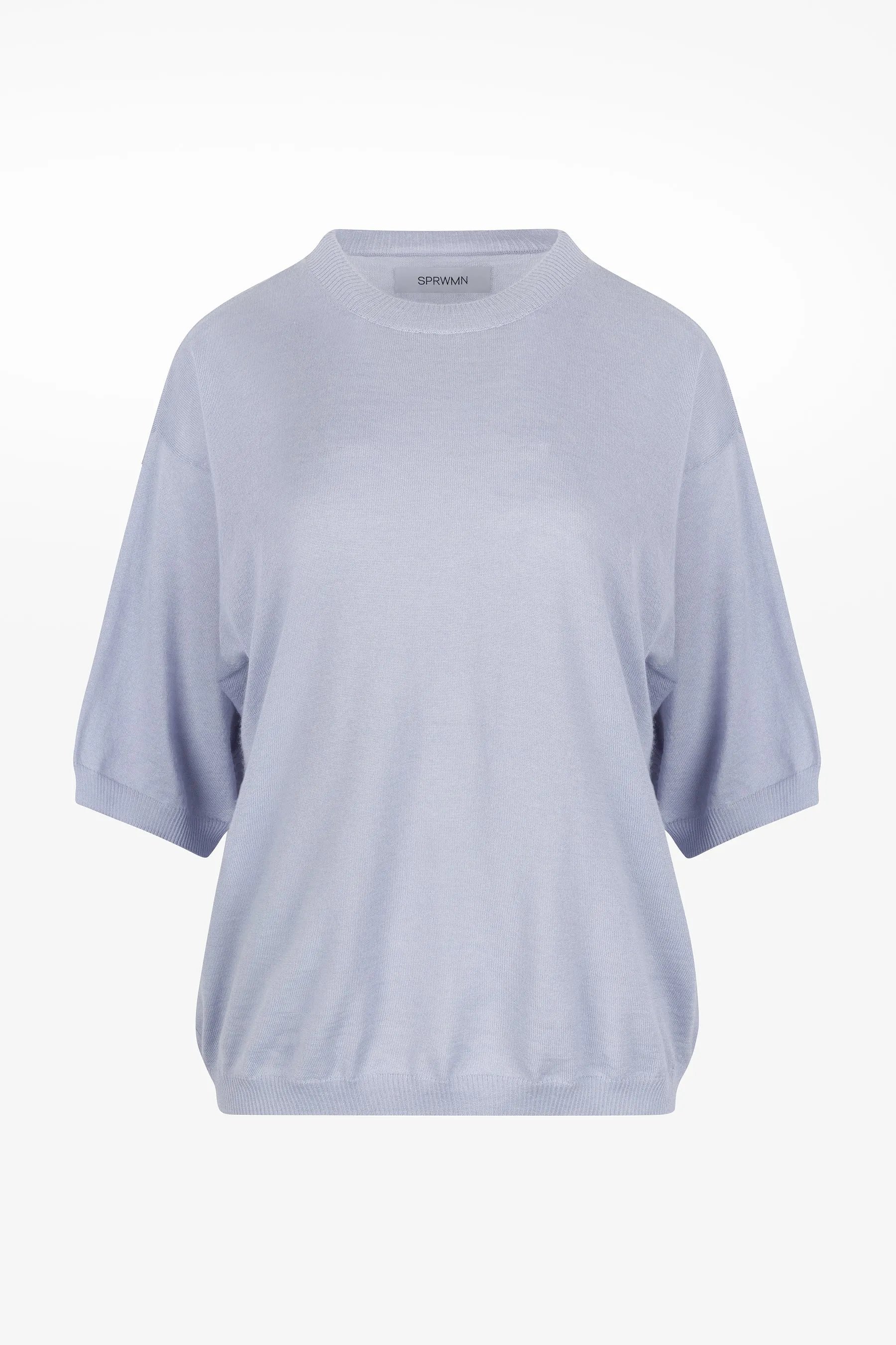 Cashmere Boxy Tee sold by SPRWMN