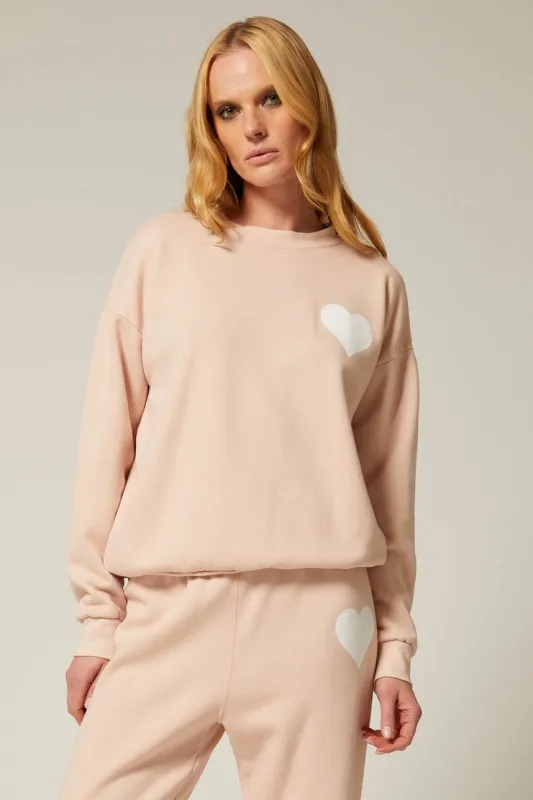 Heart Sweatshirt made by SPRWMN
