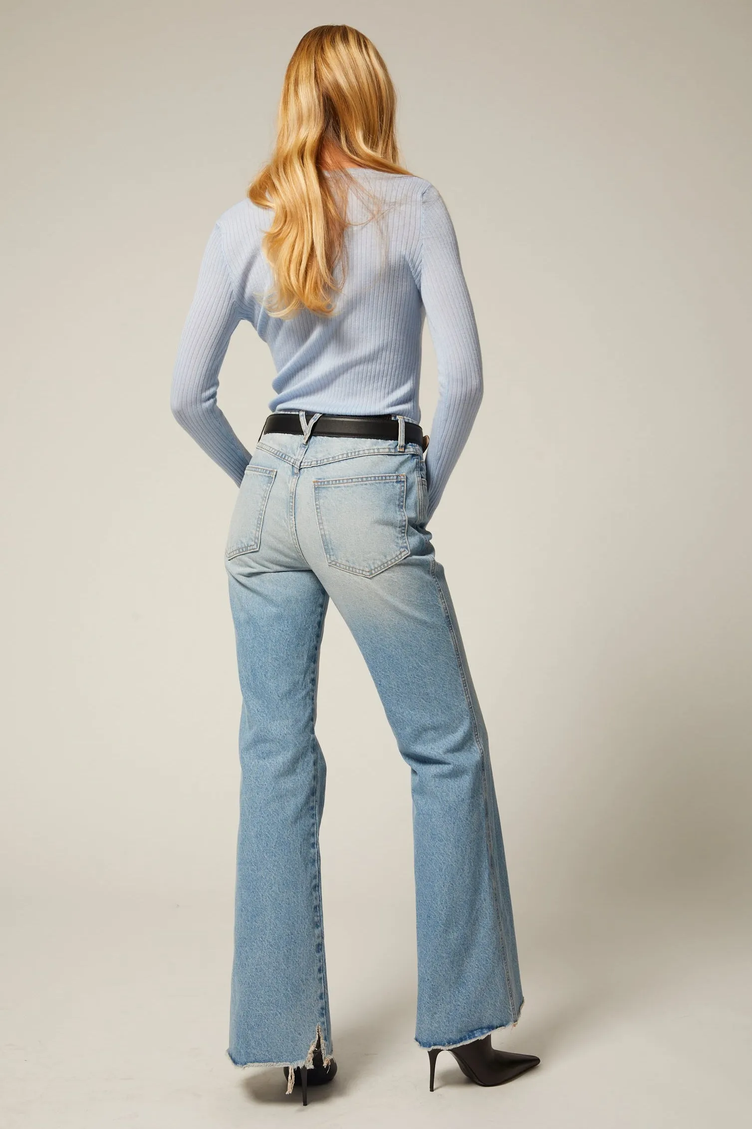 5 Pocket Bootcut Denim sold by SPRWMN product image thumbnail 3