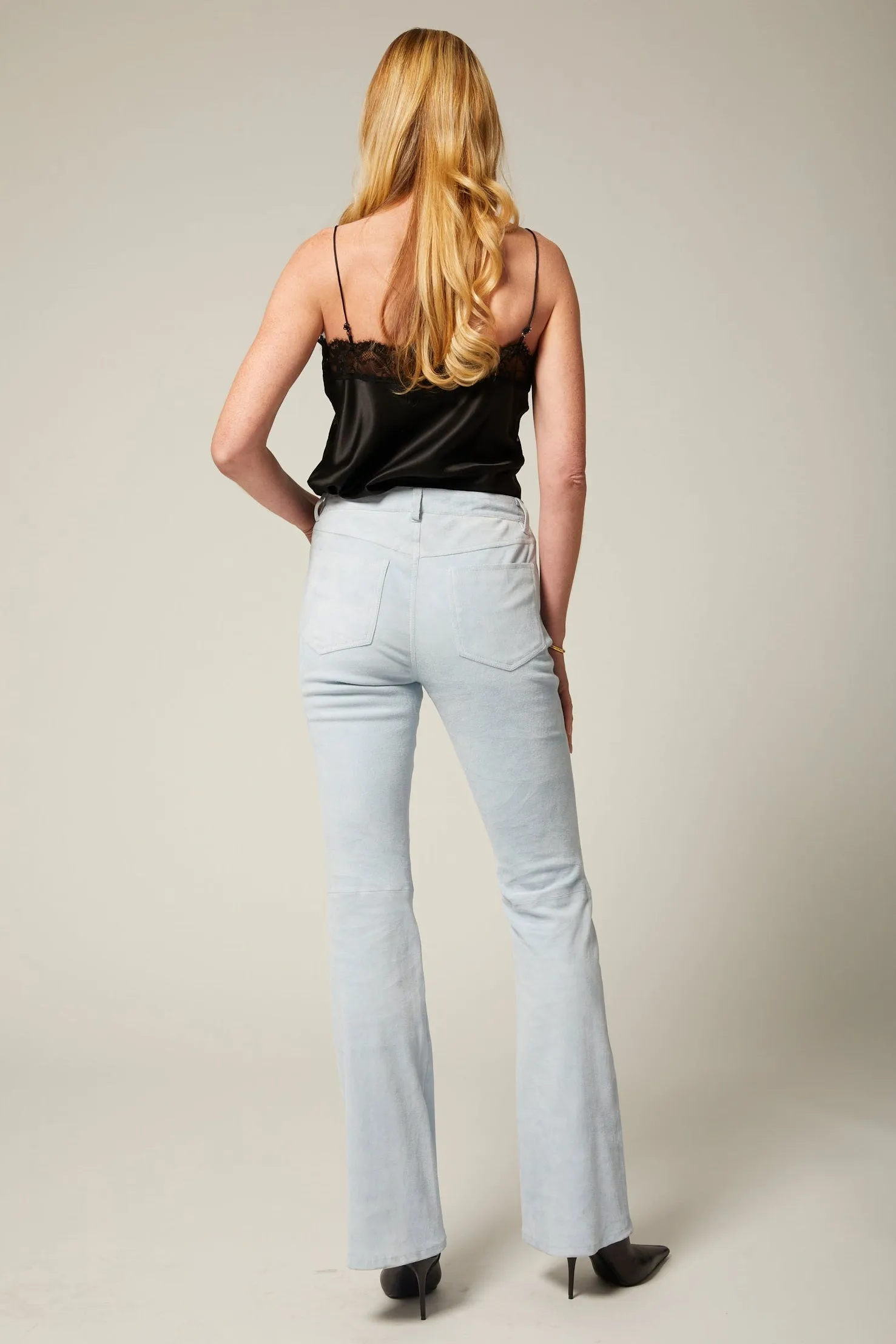 Suede 5 Pocket Micro Flare sold by SPRWMN product image thumbnail 3