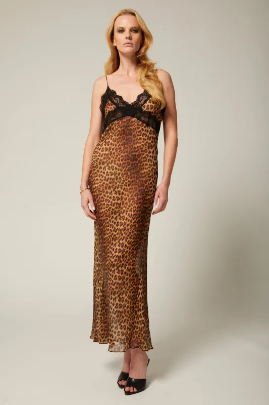 Emma Silk Maxi Dress made by SPRWMN