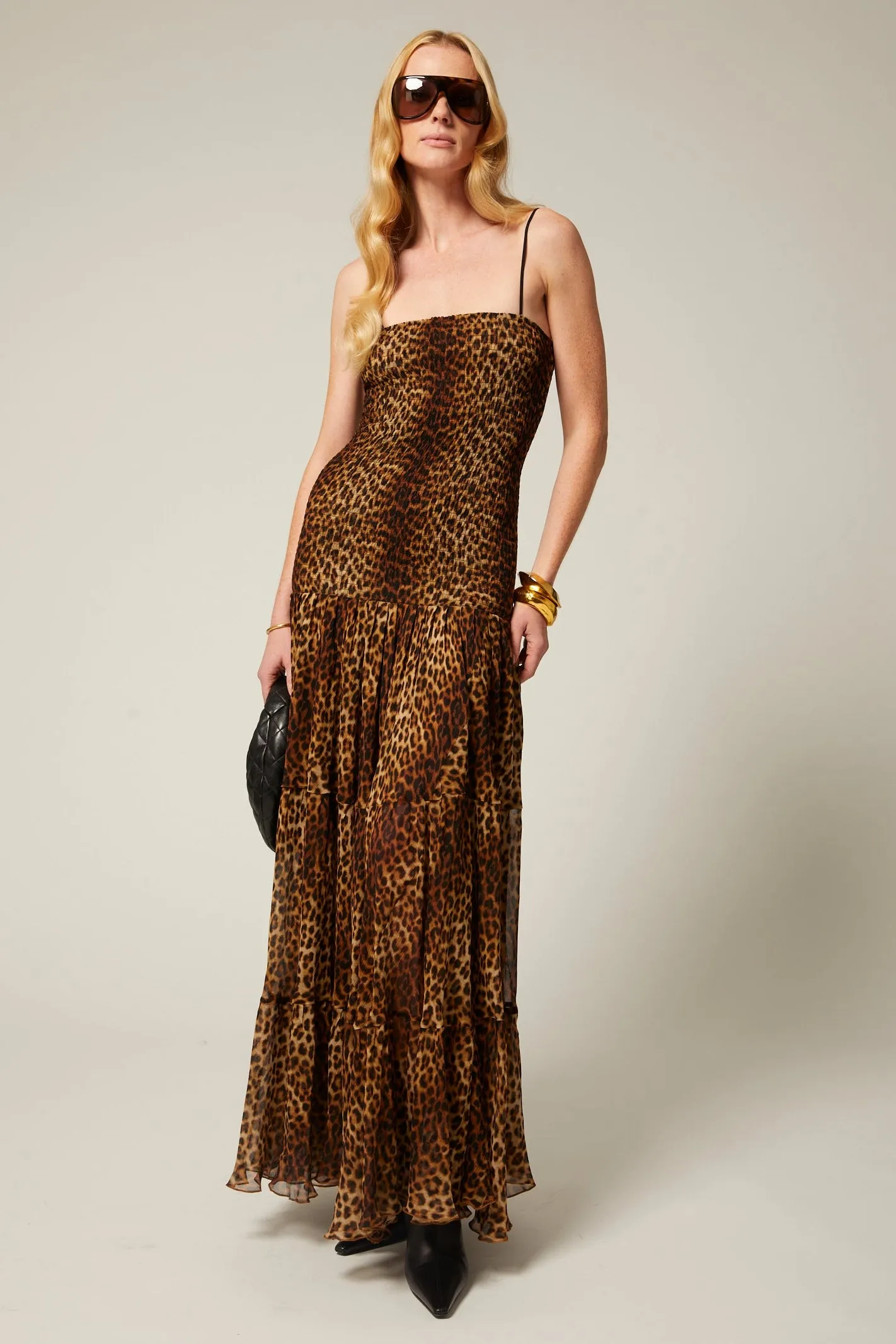 Carlotta Silk Maxi Dress sold by SPRWMN