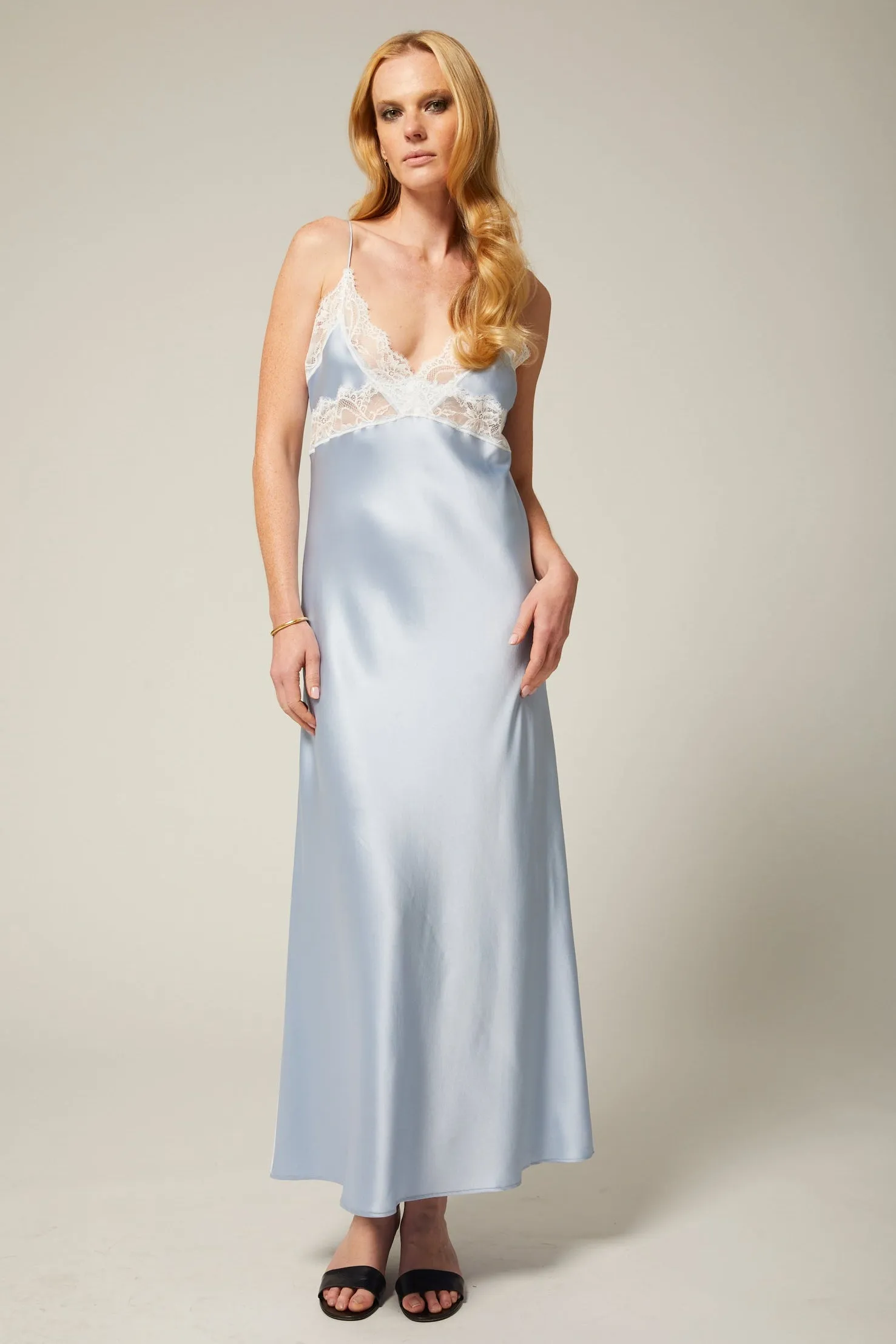 Emma Silk Maxi Dress sold by SPRWMN