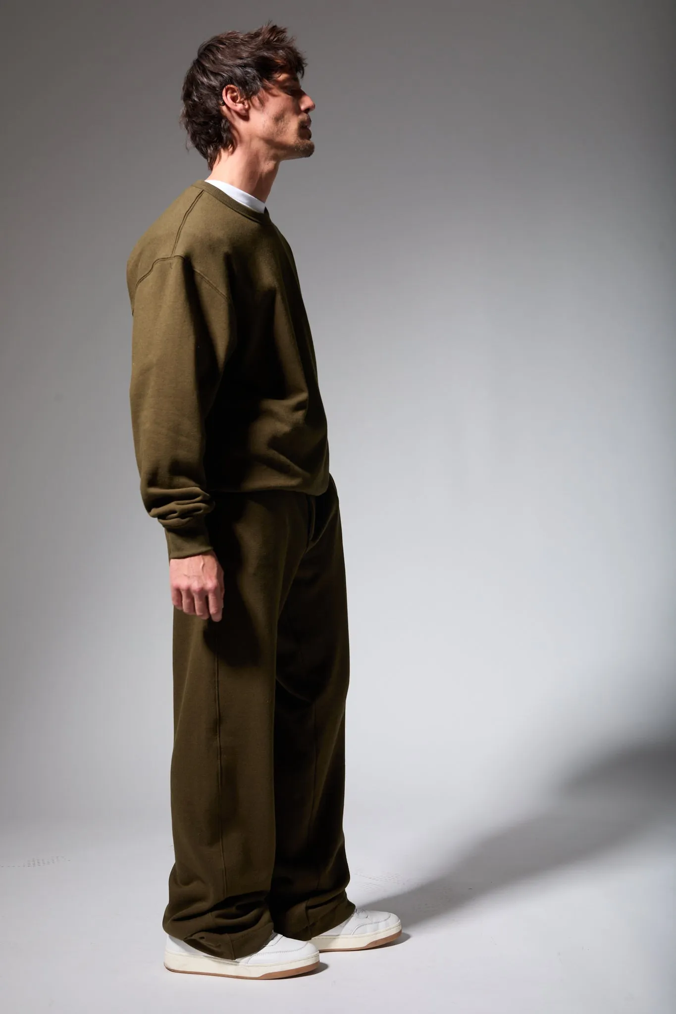 Enzo Fleece Straight Leg Trouser sold by SPRWMN product image thumbnail 2