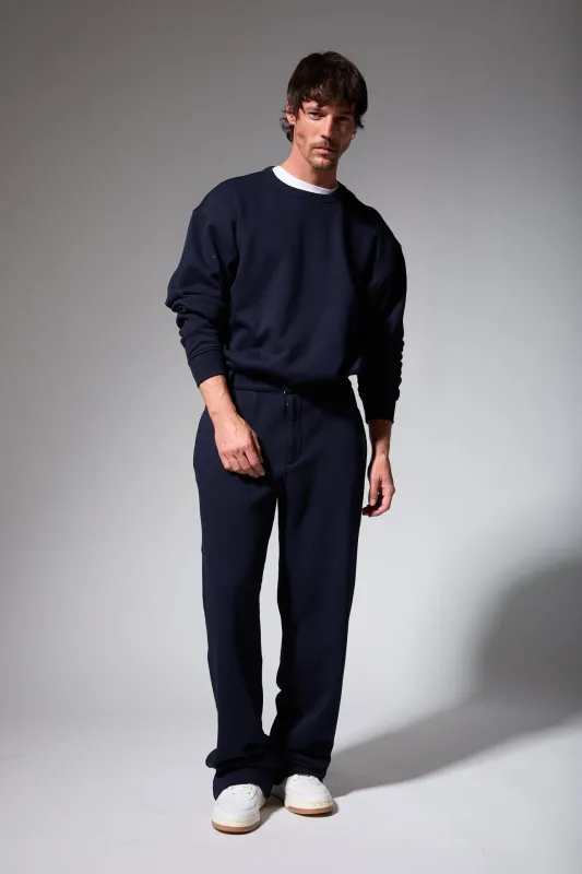 Enzo Fleece Straight Leg Trouser made by SPRWMN