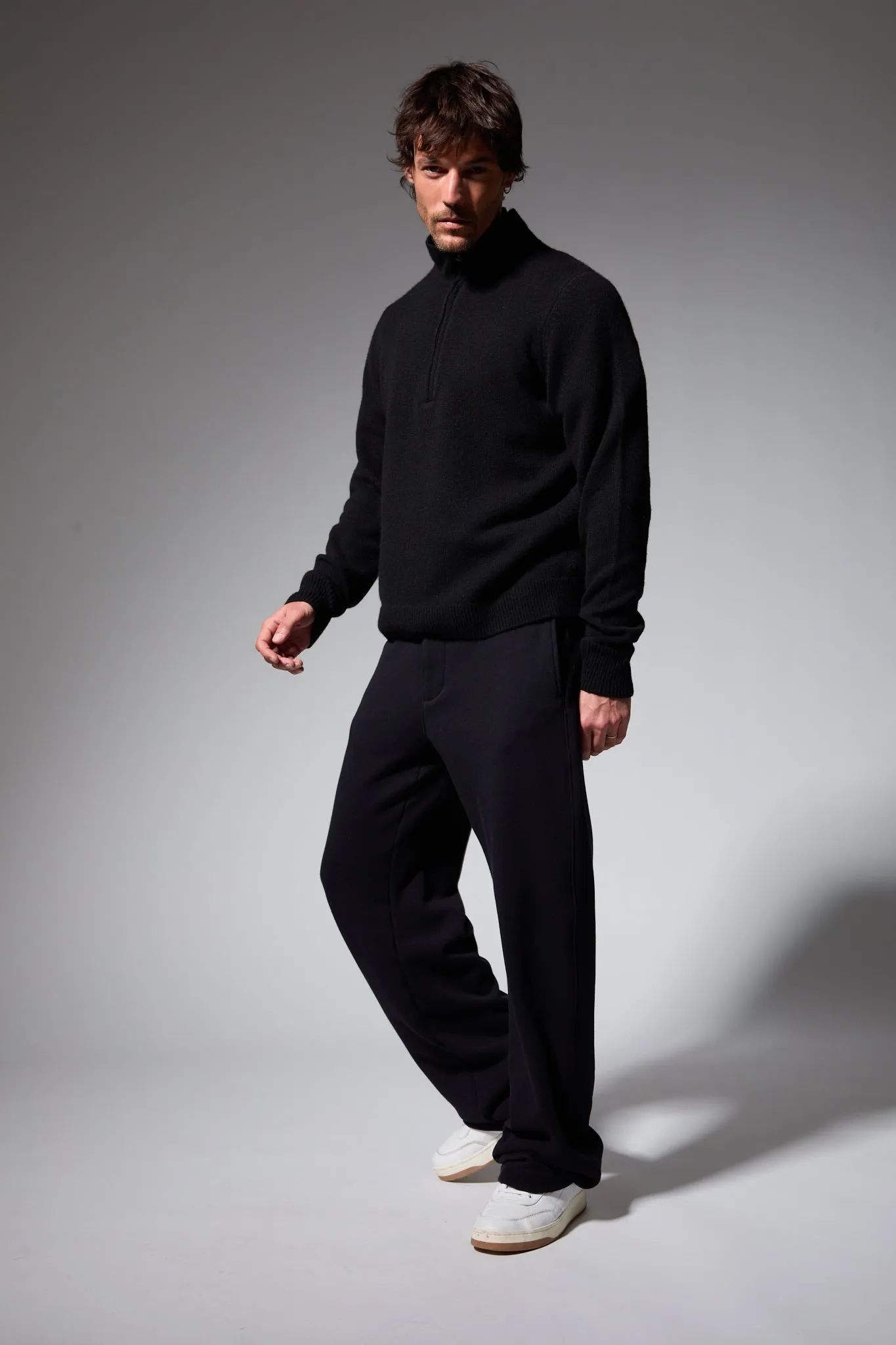Enzo Fleece Straight Leg Trouser sold by SPRWMN product image thumbnail 2