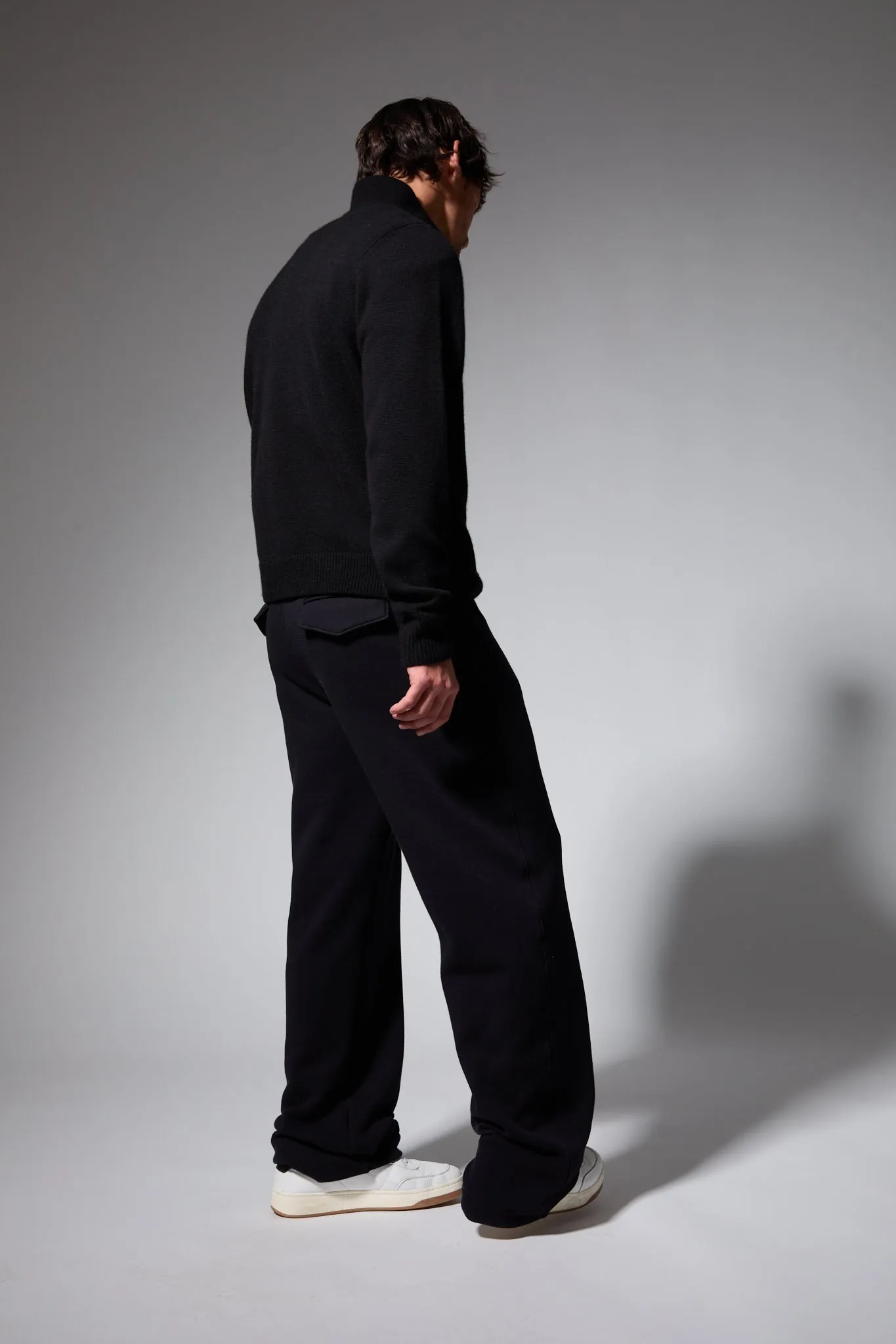 Enzo Fleece Straight Leg Trouser sold by SPRWMN product image thumbnail 3