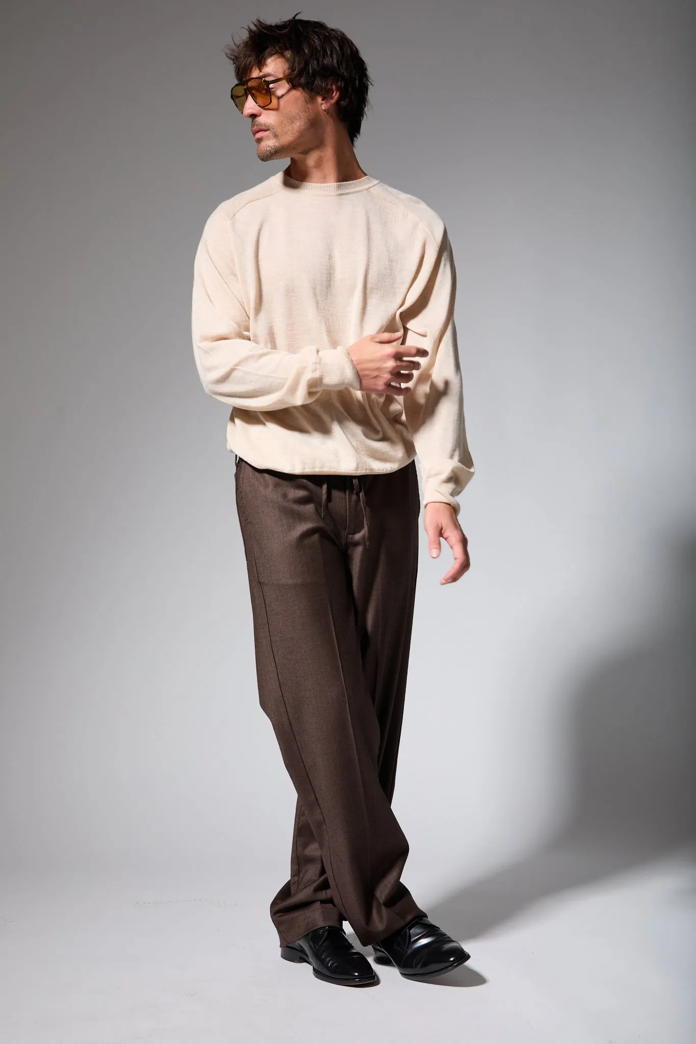 Cashmere Long Sleeve Raglan sold by SPRWMN product image thumbnail 2