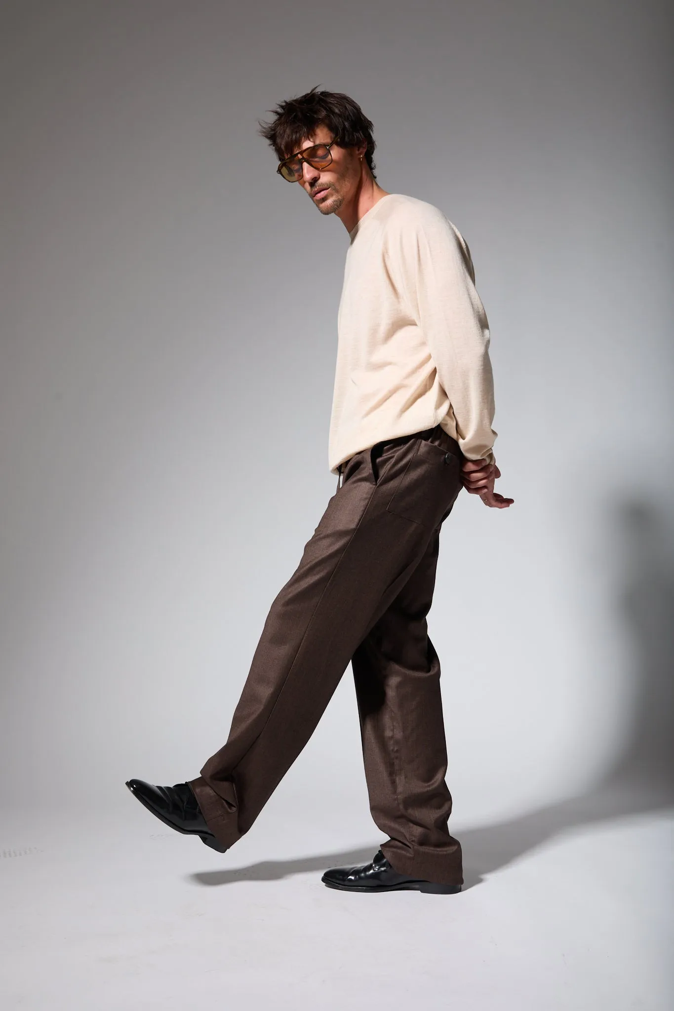Cashmere Long Sleeve Raglan sold by SPRWMN product image thumbnail 3