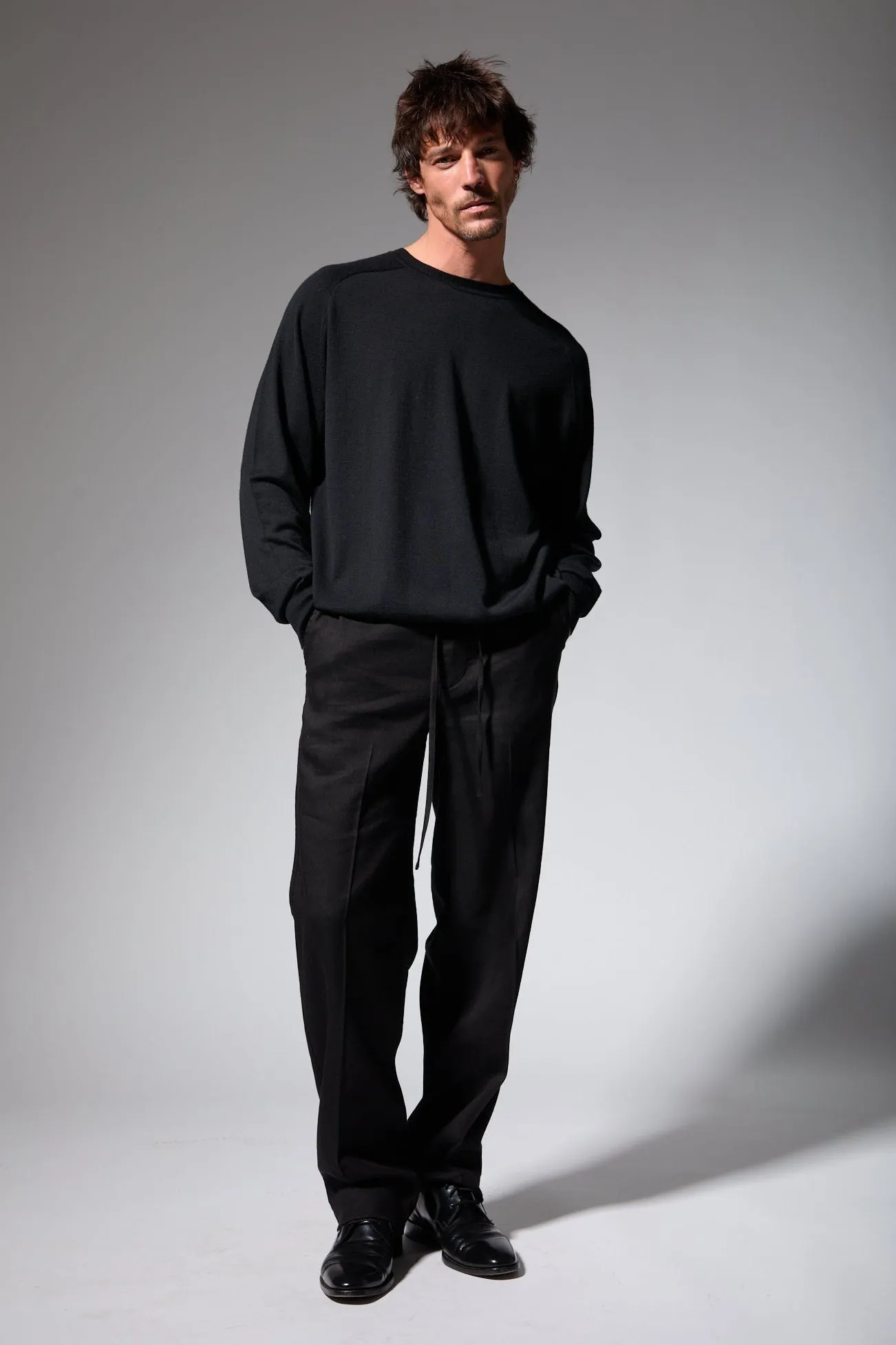 Cashmere Long Sleeve Raglan sold by SPRWMN product image thumbnail 2