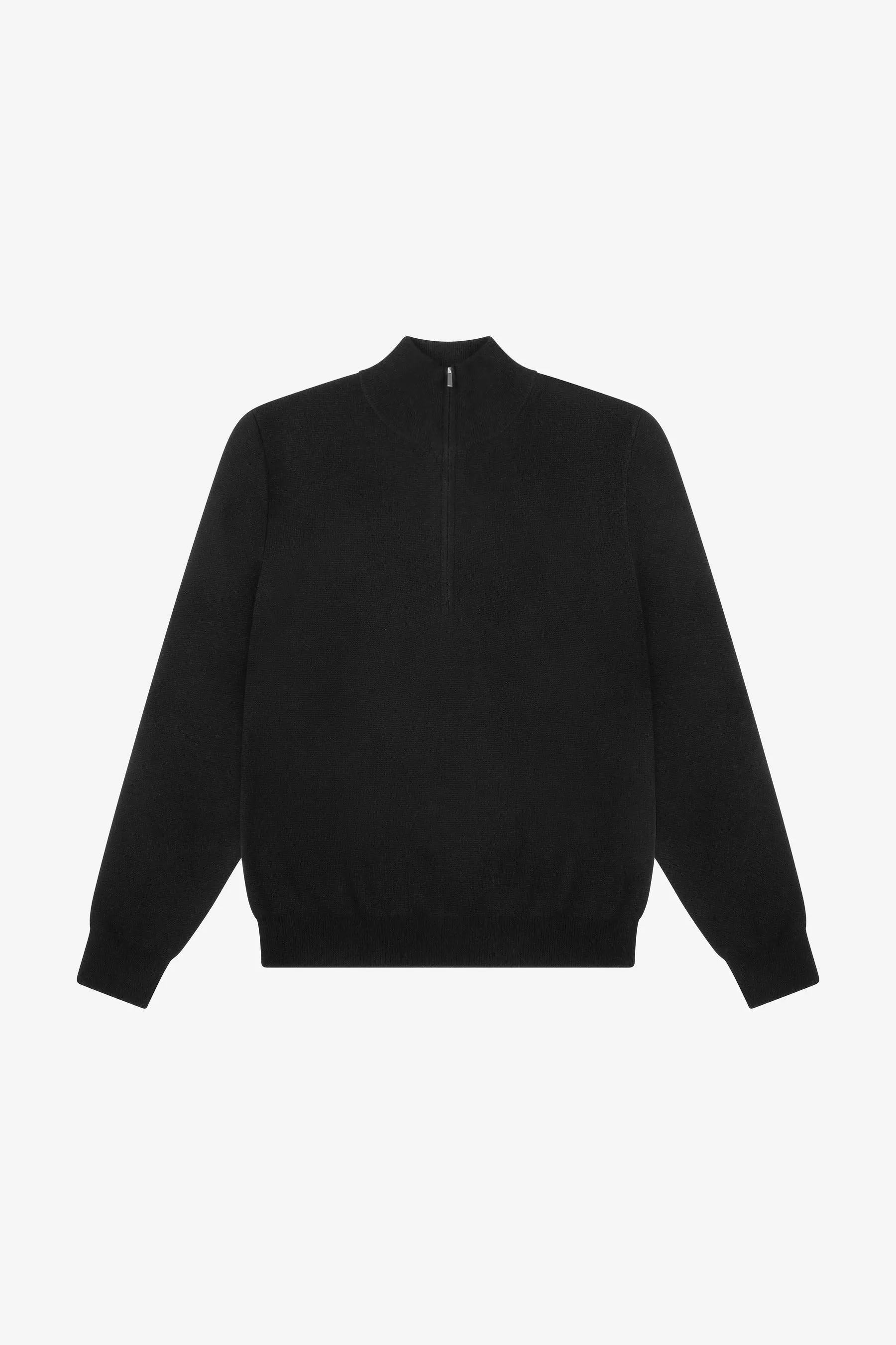 Cashmere Quarter Zip Sweater sold by SPRWMN product image thumbnail 5