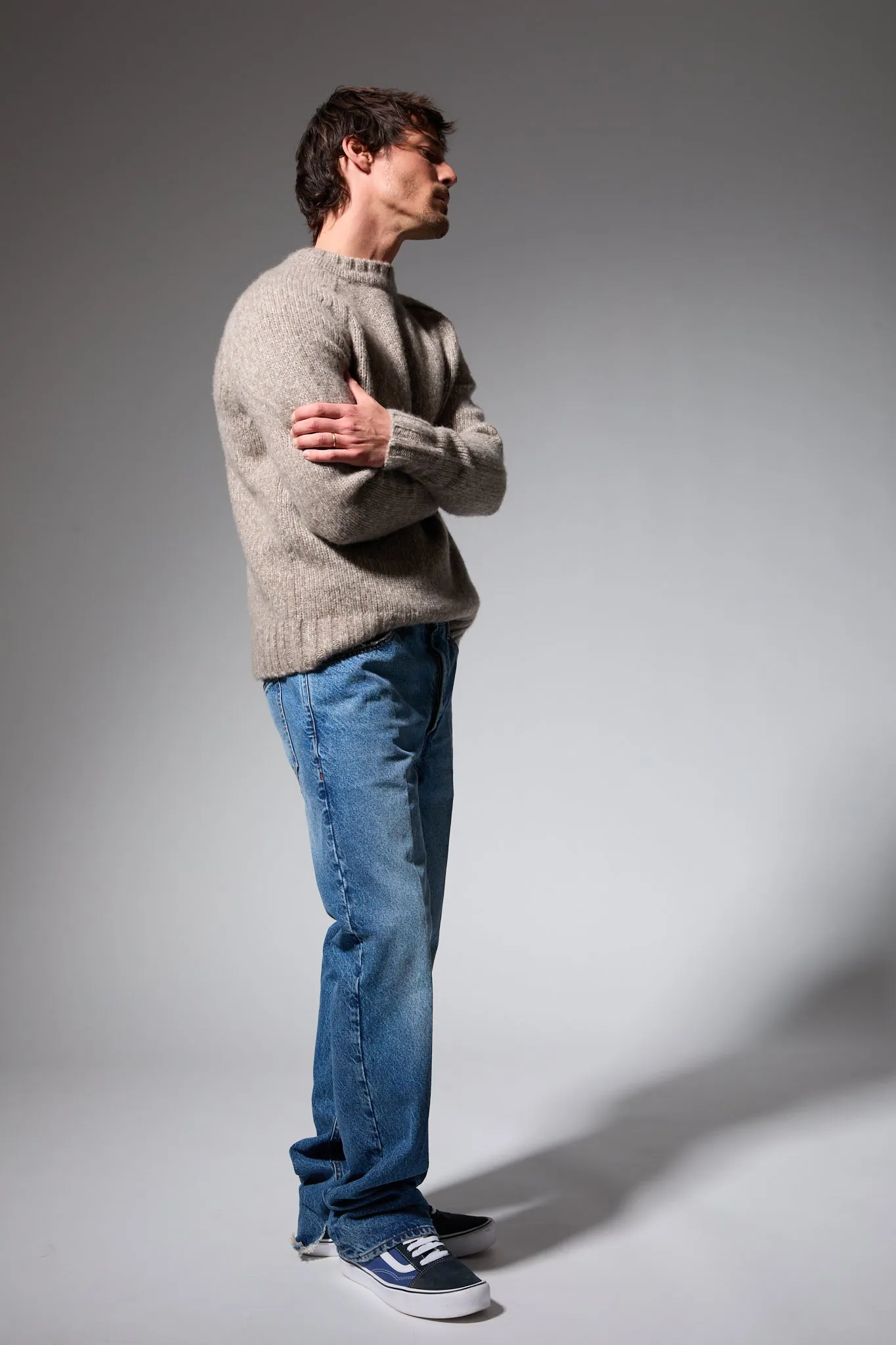 Heavy Cashmere Crewneck Sweater sold by SPRWMN product image thumbnail 4