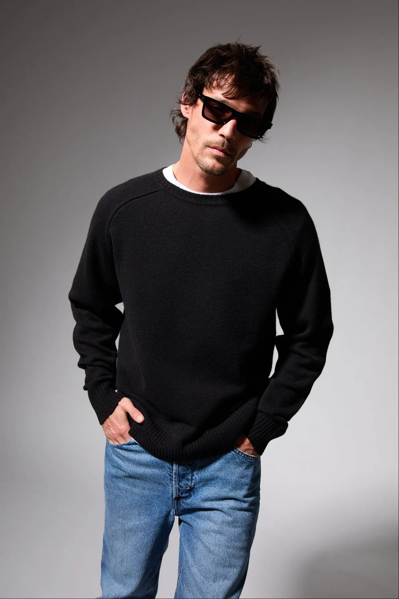 Cashmere Crewneck Sweater sold by SPRWMN product image thumbnail 2