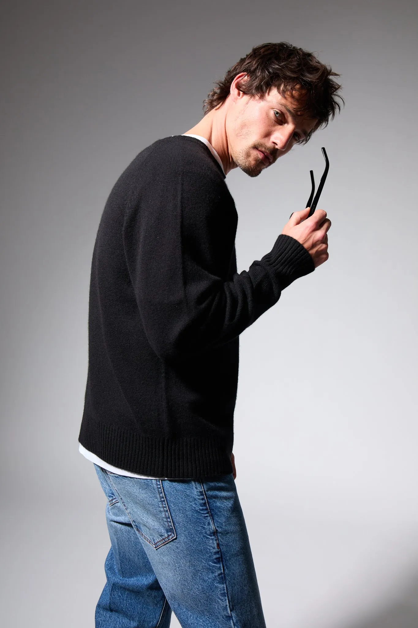 Cashmere Crewneck Sweater sold by SPRWMN product image thumbnail 3