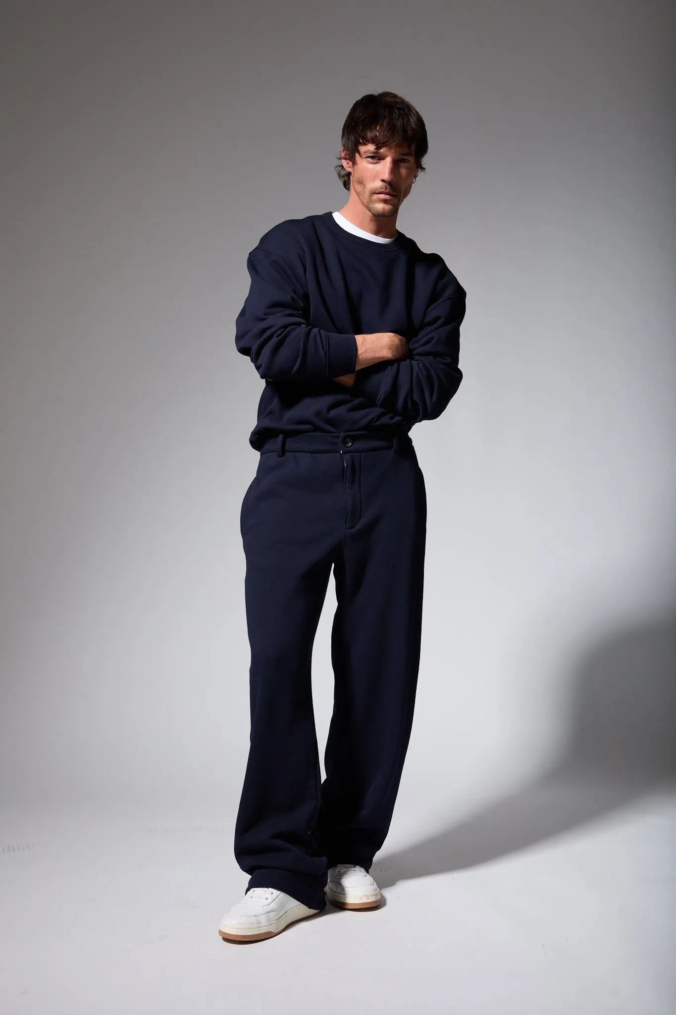 Cotton Crewneck Sweatshirt sold by SPRWMN product image thumbnail 3