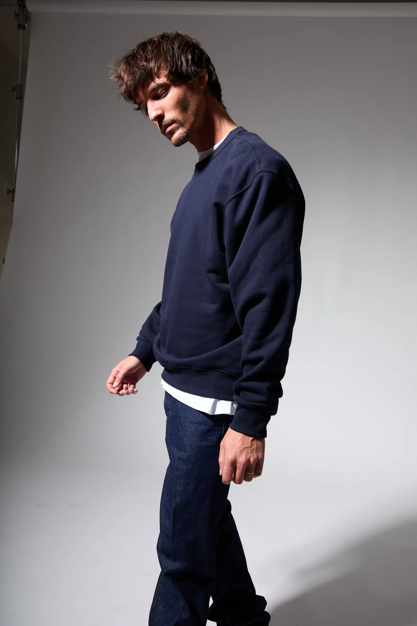 Cotton Crewneck Sweatshirt sold by SPRWMN