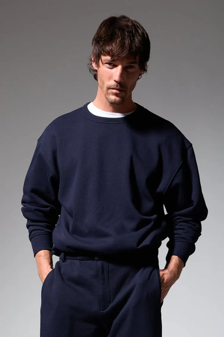 Cotton Crewneck Sweatshirt sold by SPRWMN product image thumbnail 2