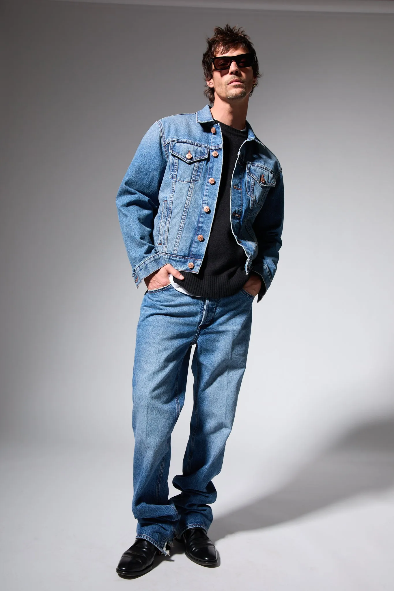 Classic Denim Jacket sold by SPRWMN product image thumbnail 3
