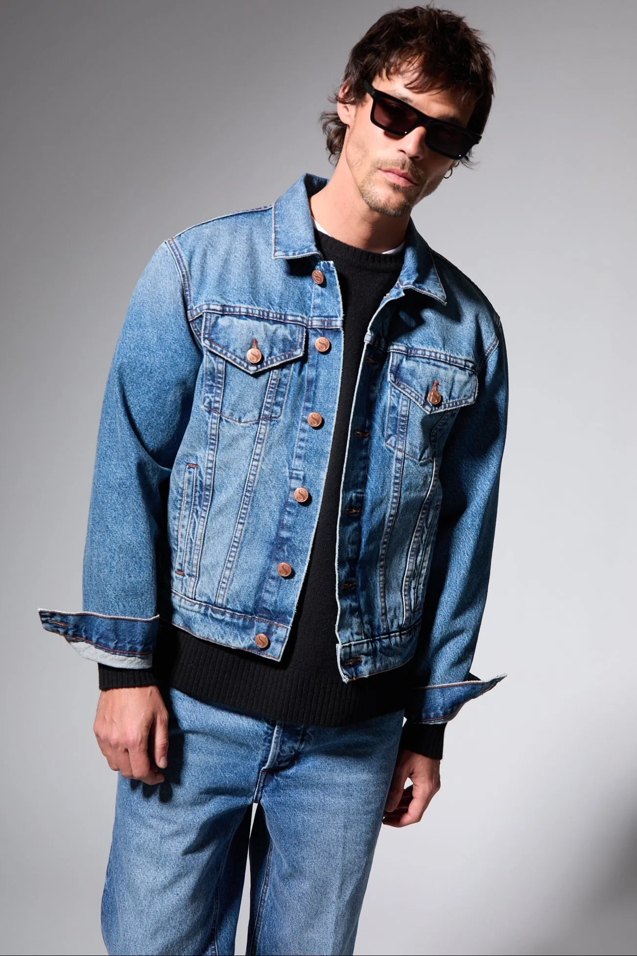 Classic Denim Jacket sold by SPRWMN