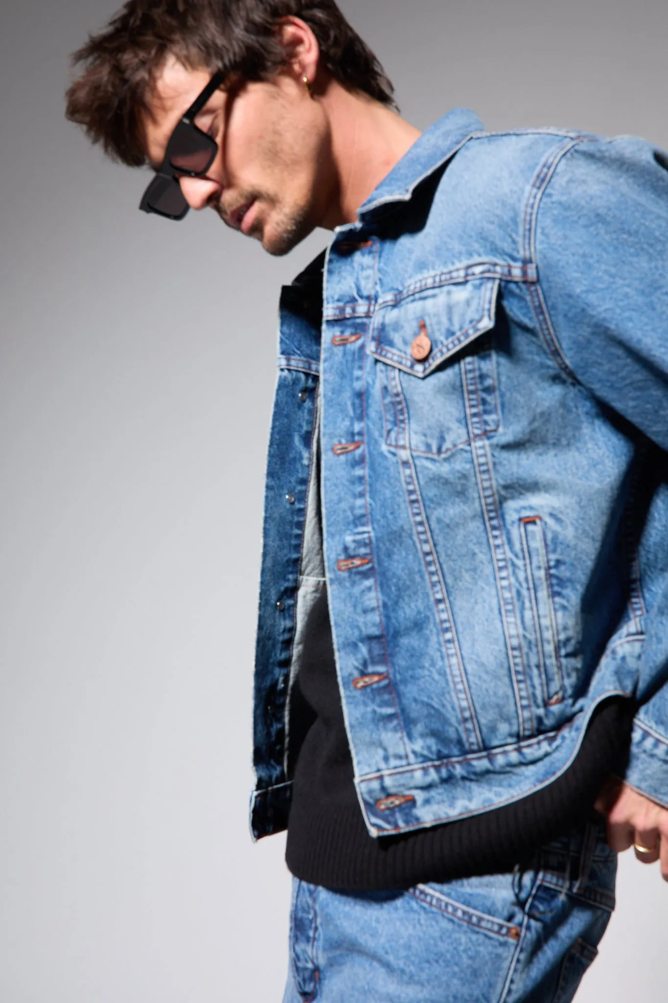 Classic Denim Jacket sold by SPRWMN product image thumbnail 4
