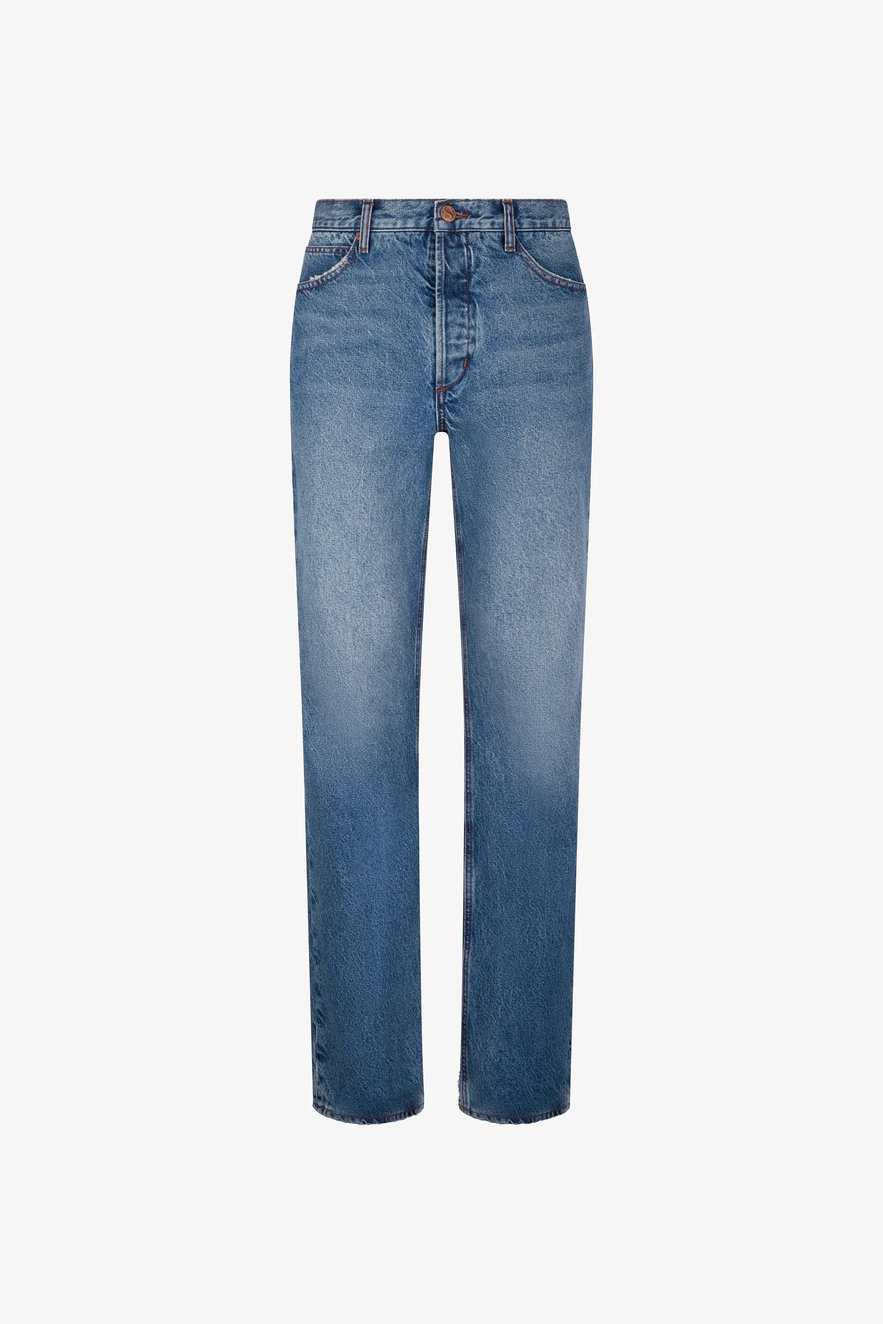 Slim Straight Denim sold by SPRWMN