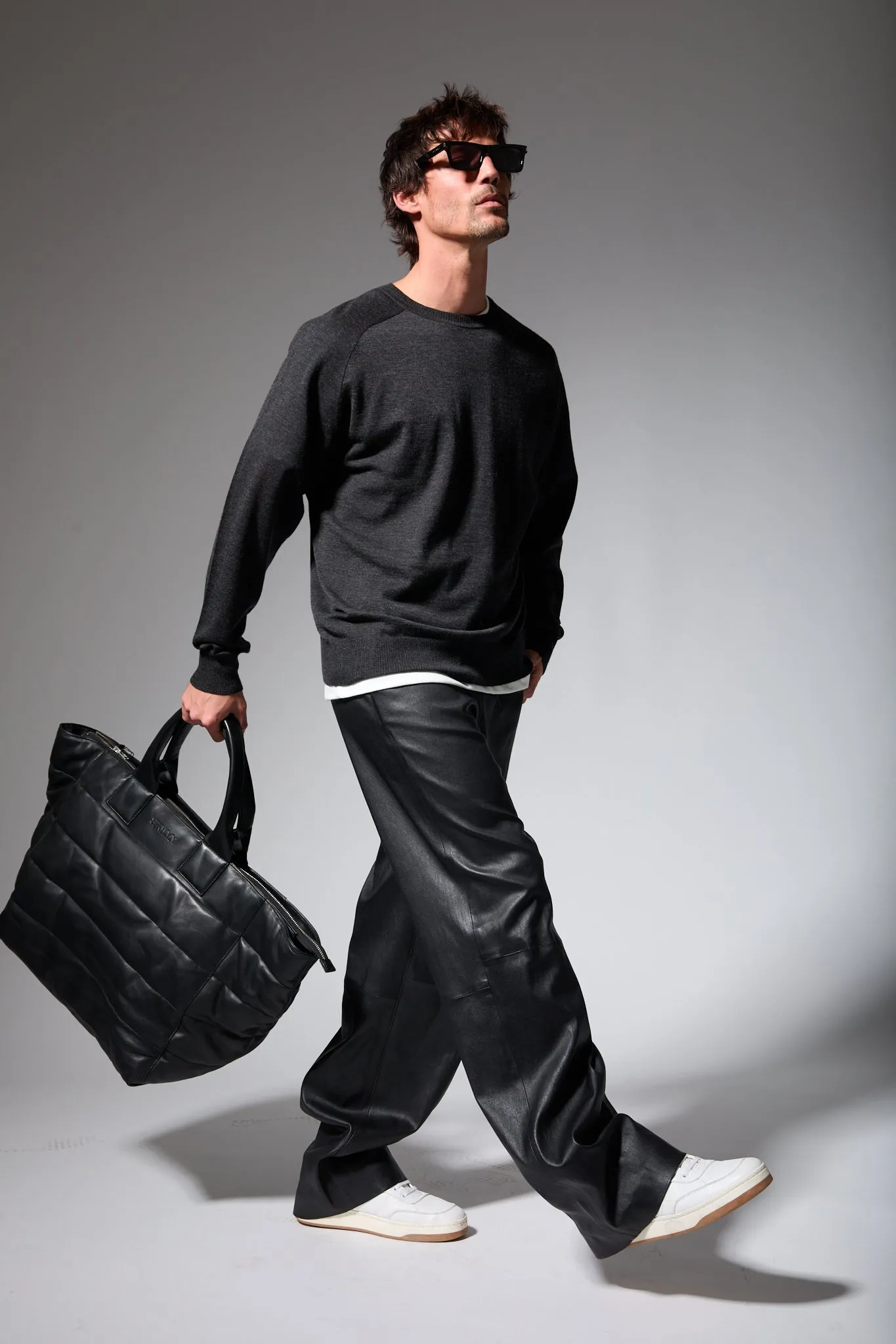 Leather Relaxed Trouser sold by SPRWMN product image thumbnail 2