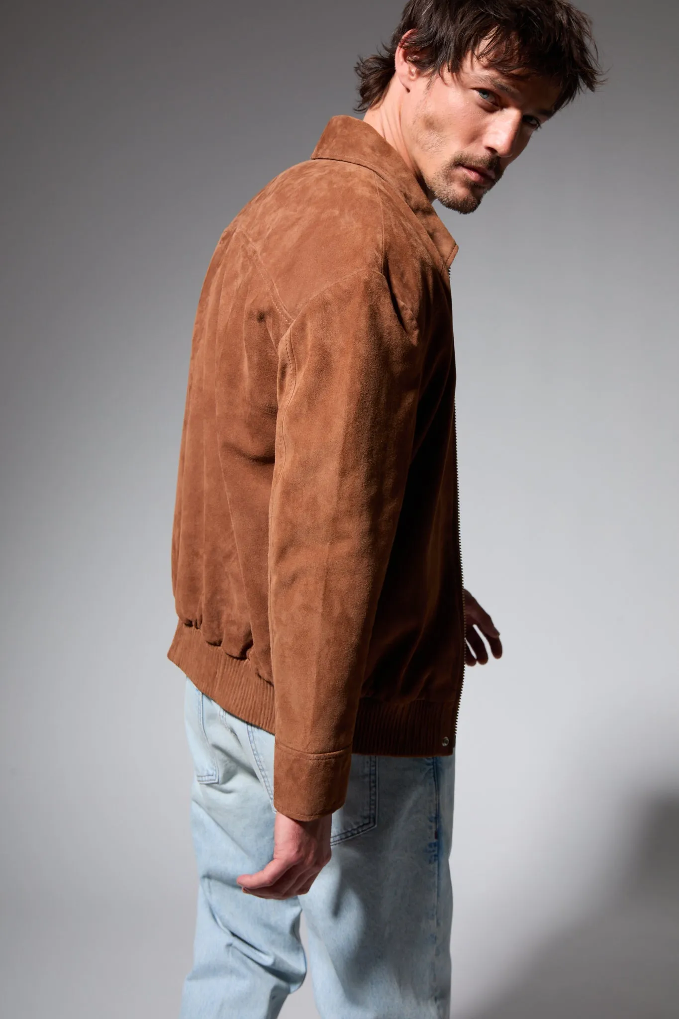 Bruno Suede Jacket sold by SPRWMN product image thumbnail 2
