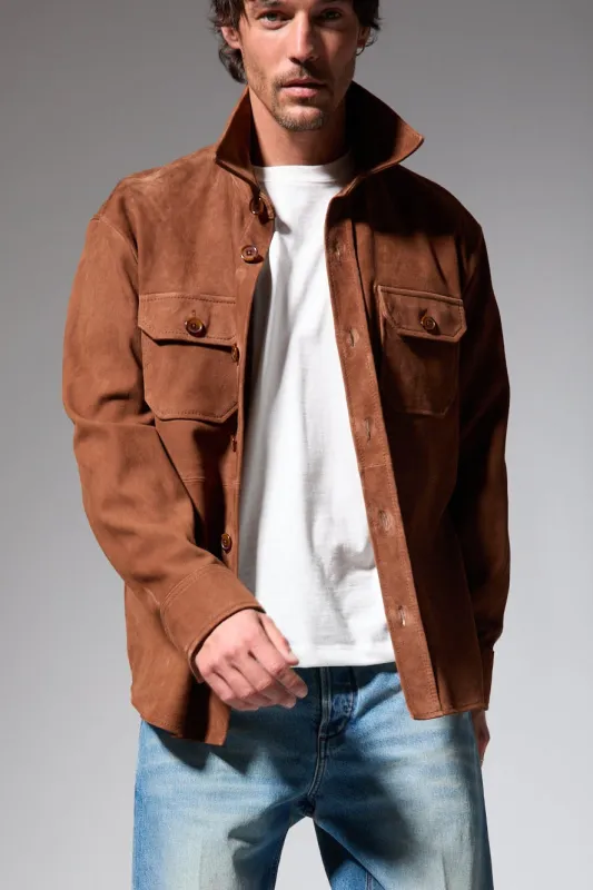 Mathéo Suede Jacket made by SPRWMN