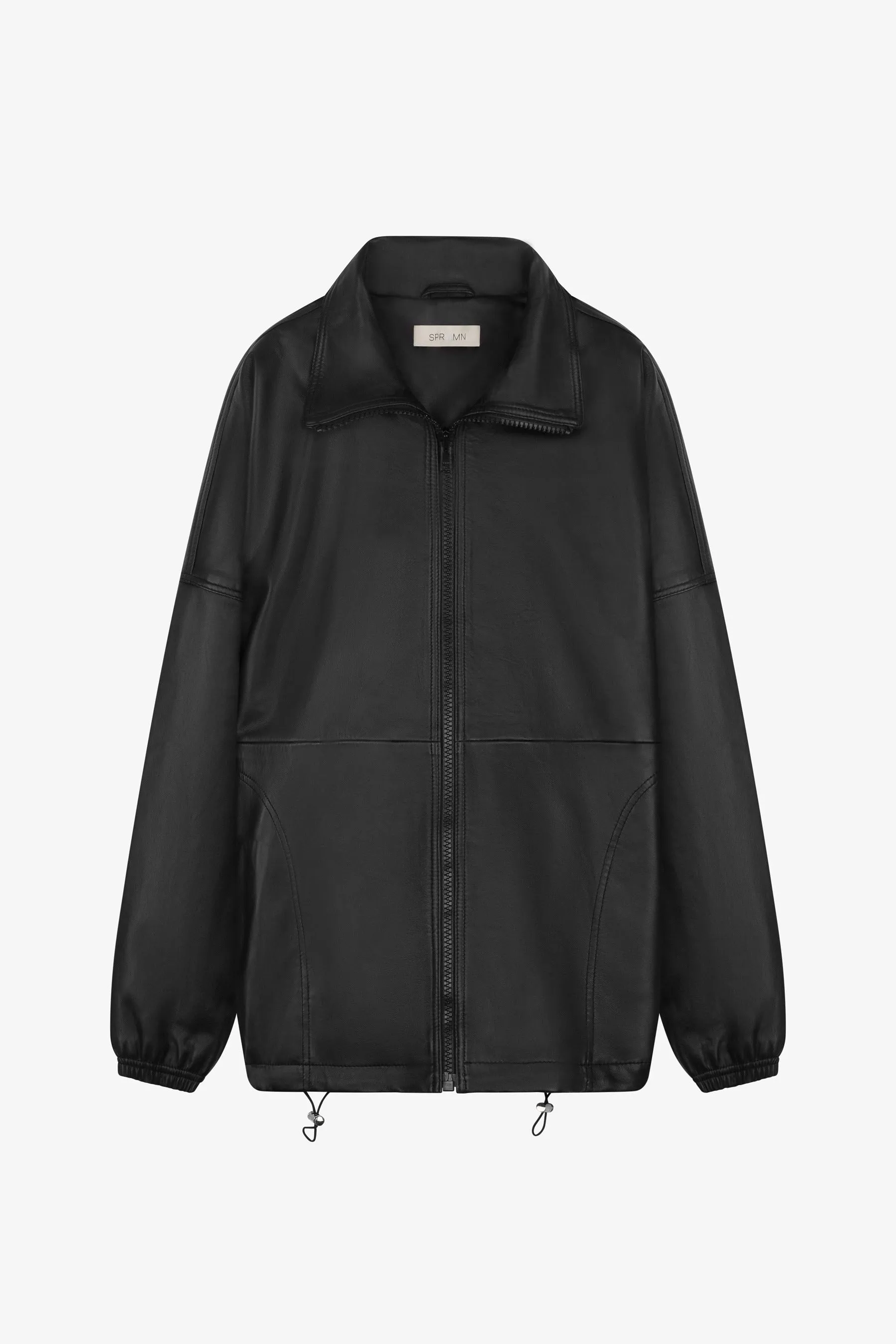 Leather Anorak Jacket sold by SPRWMN product image thumbnail 5