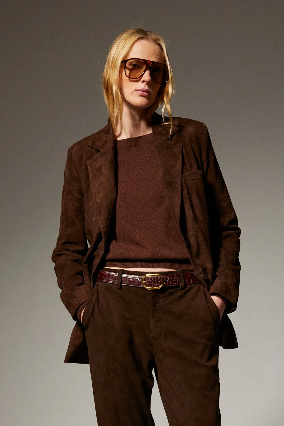 Suede Classic Blazer sold by SPRWMN